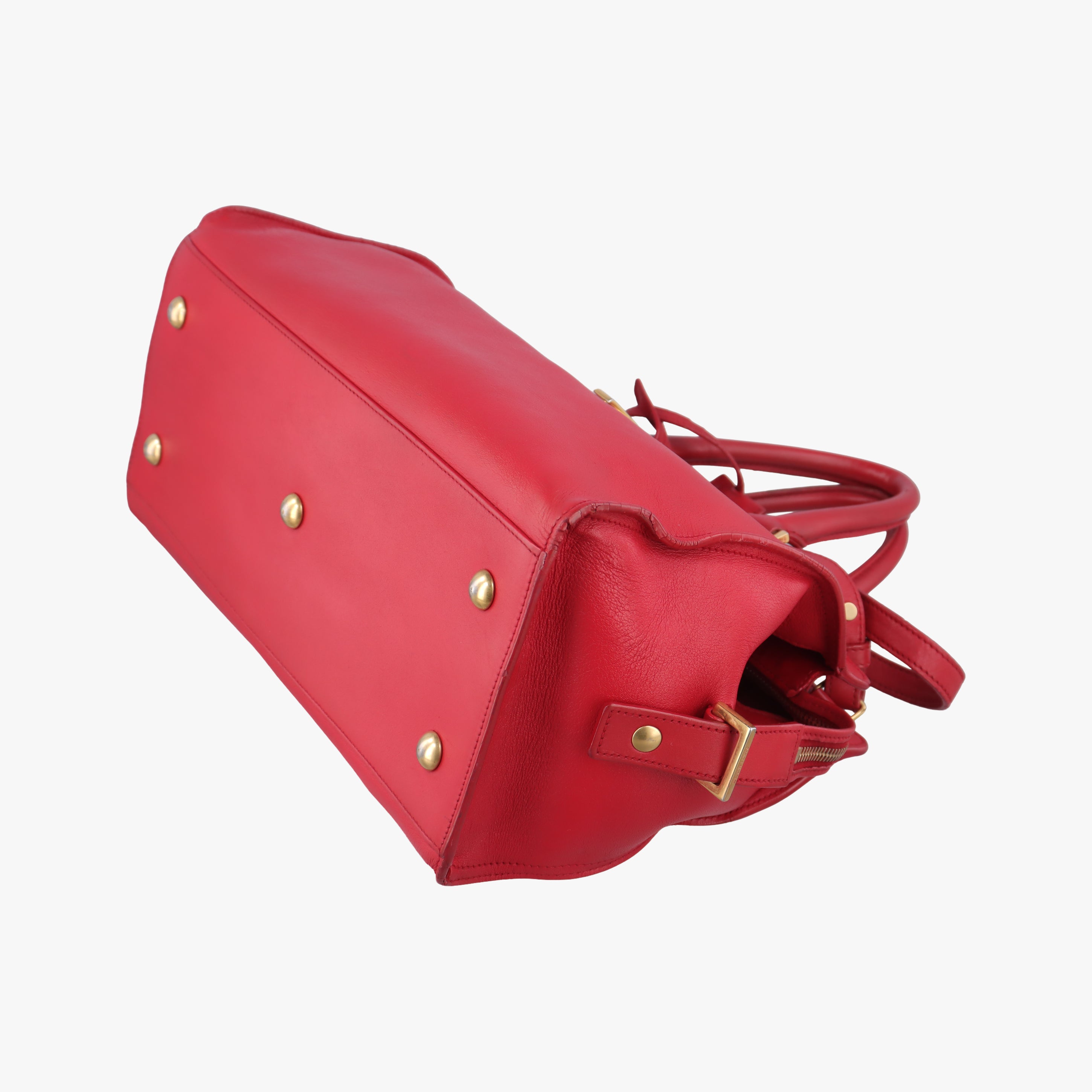 Y Ligne Petit Cabas Red Leather 311210 311210.001998Yライン プチカバス レッド レザー 311210 311210.001998