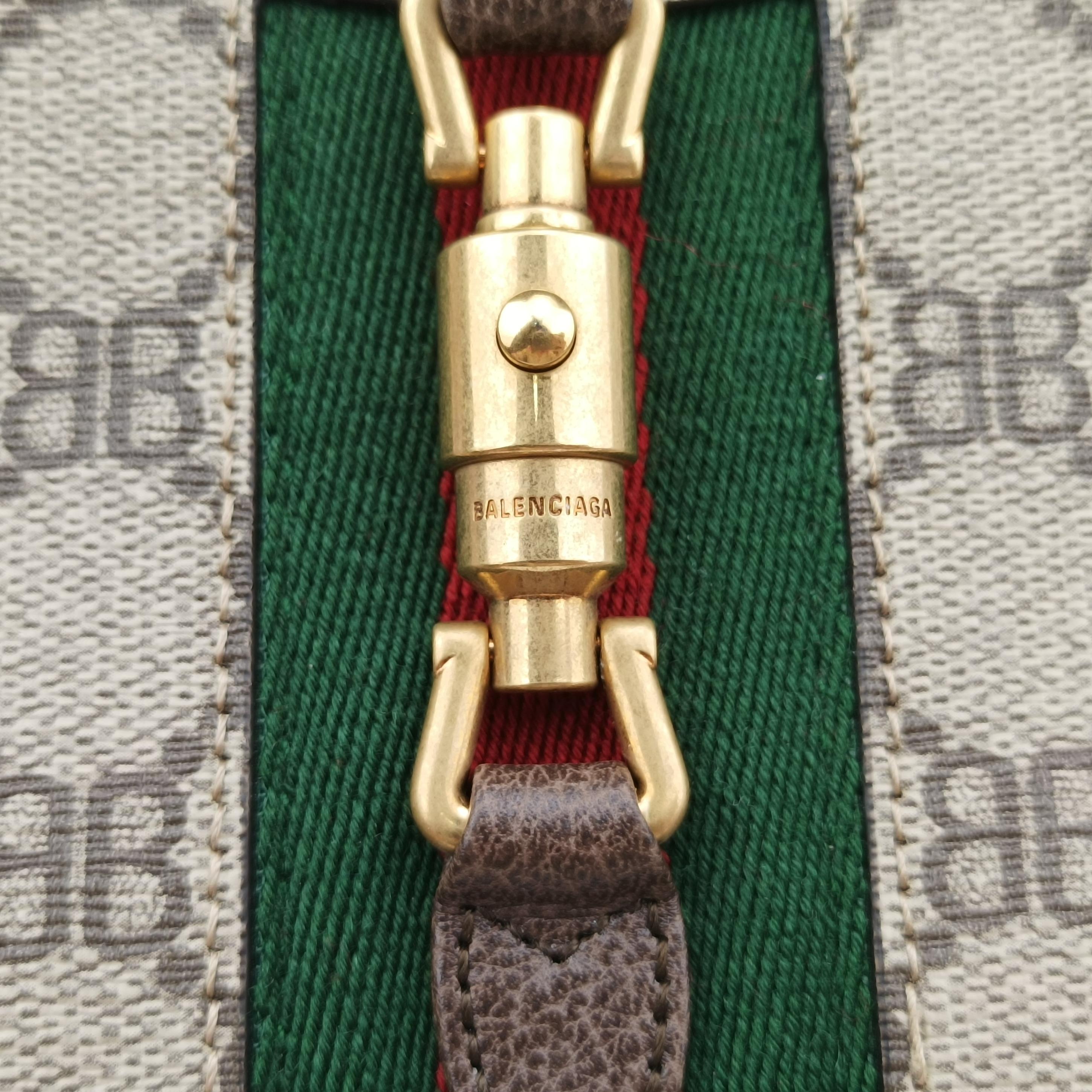 GG Supreme Brown PVC coated canvas leather 680132.0001.R.493075GGスプリーム ブラウン PVCコーティングキャンバス レザー 680132.0001.R.493075