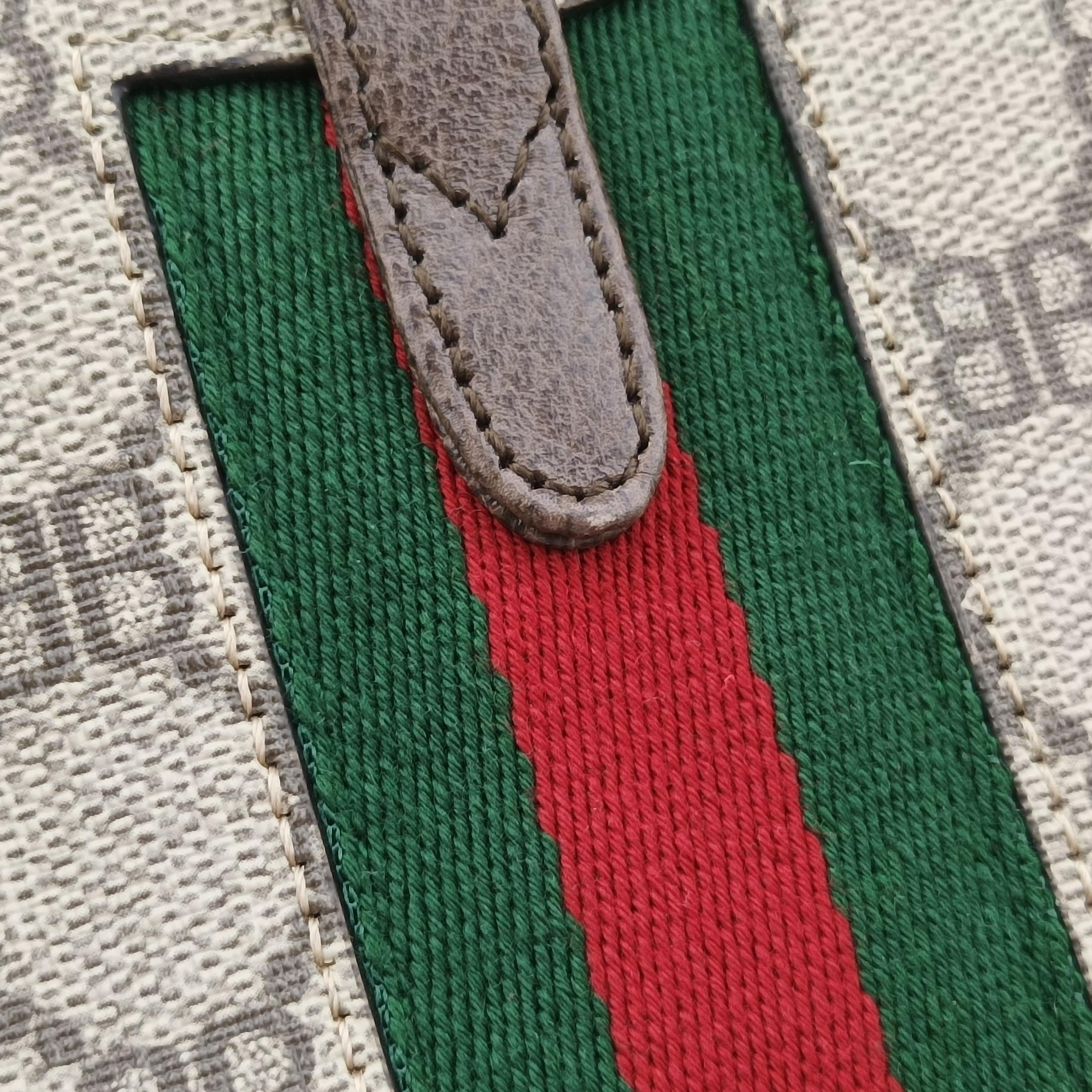 GG Supreme Brown PVC coated canvas leather 680132.0001.R.493075GGスプリーム ブラウン PVCコーティングキャンバス レザー 680132.0001.R.493075