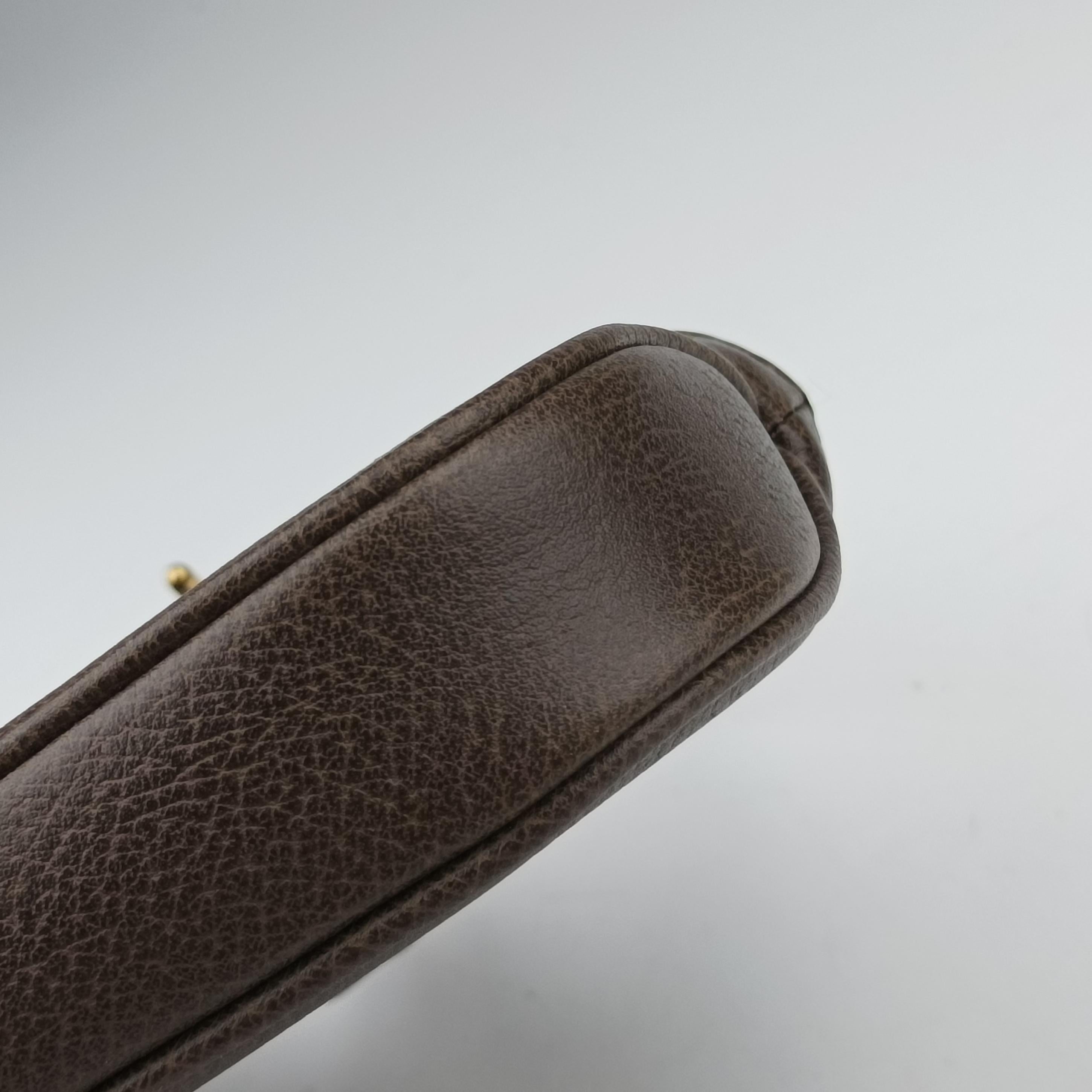 GG Supreme Brown PVC coated canvas leather 680132.0001.R.493075GGスプリーム ブラウン PVCコーティングキャンバス レザー 680132.0001.R.493075