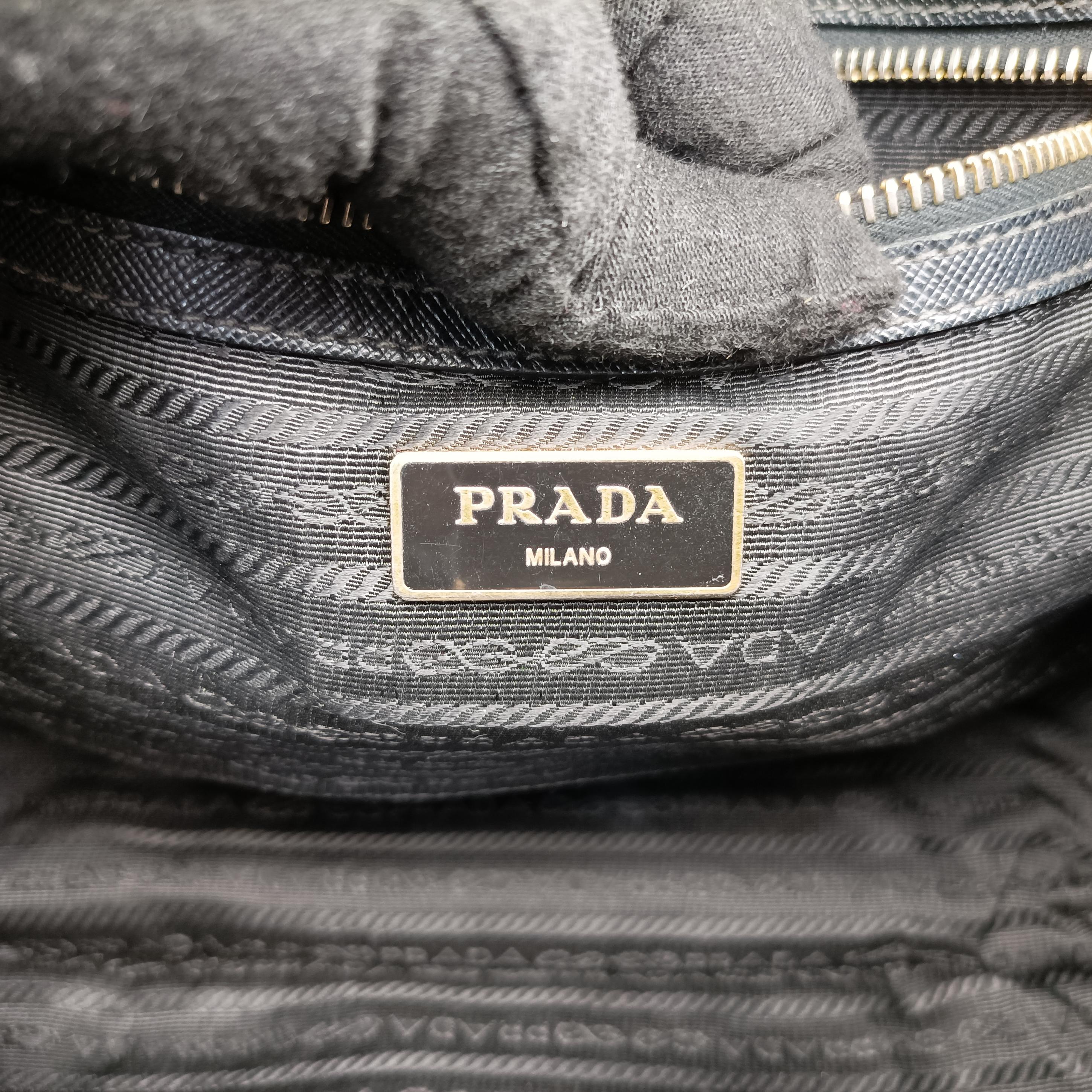 Galleria Black SAFFIANO Leather 1BA274 117ガレリア ブラック サフィアーノレザー 1BA274 117