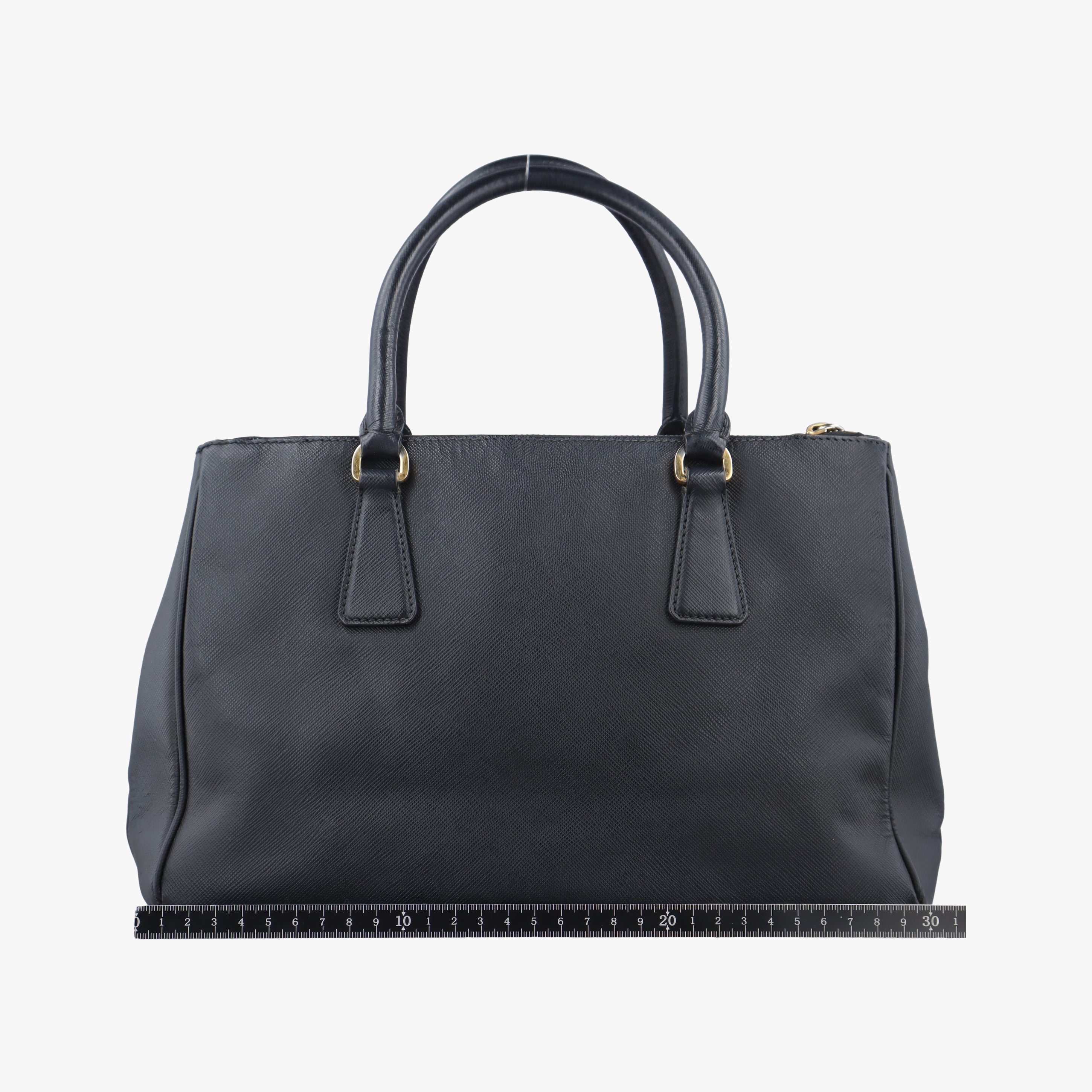 Galleria Black SAFFIANO Leather 1BA274 117ガレリア ブラック サフィアーノレザー 1BA274 117