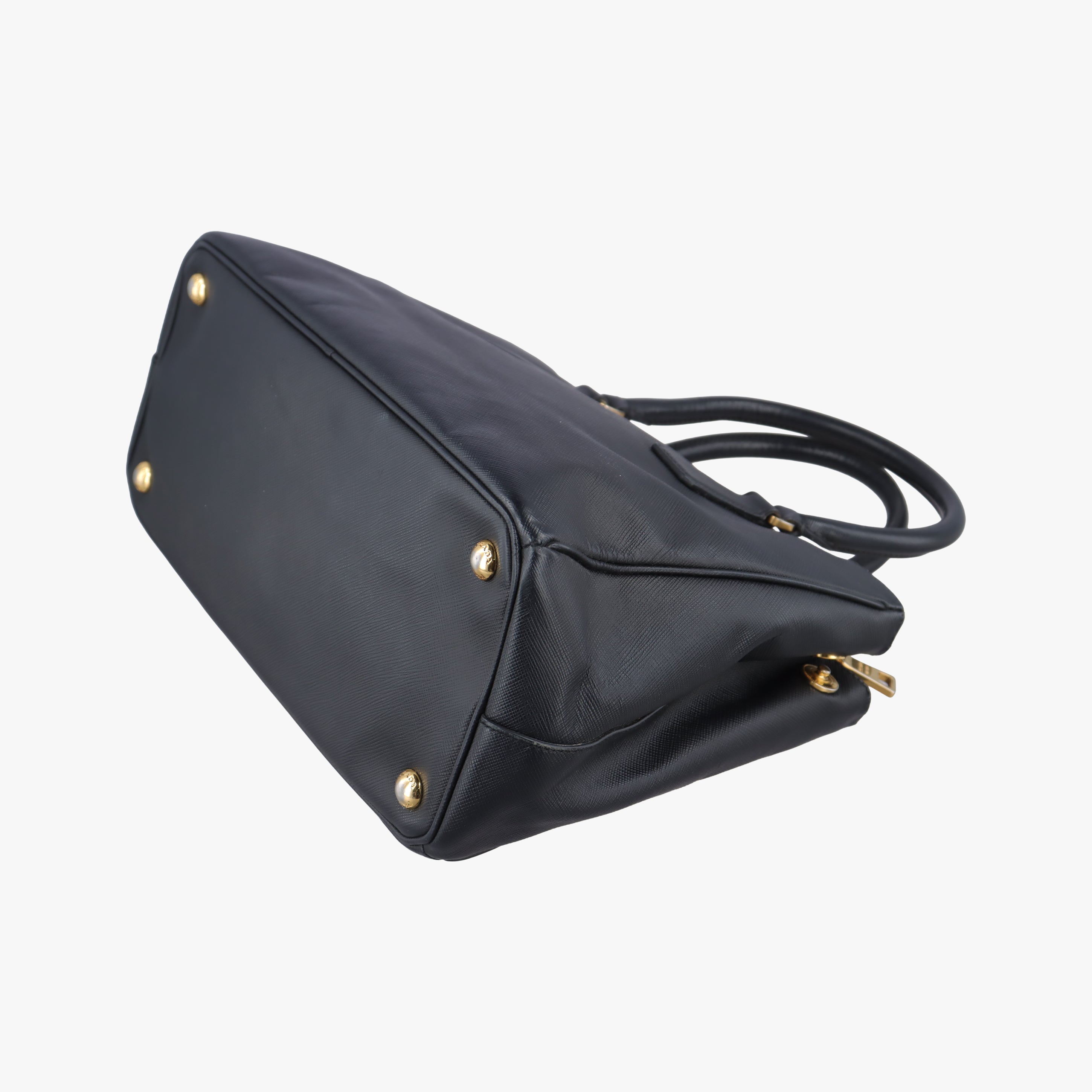 Galleria Black SAFFIANO Leather 1BA274 117ガレリア ブラック サフィアーノレザー 1BA274 117