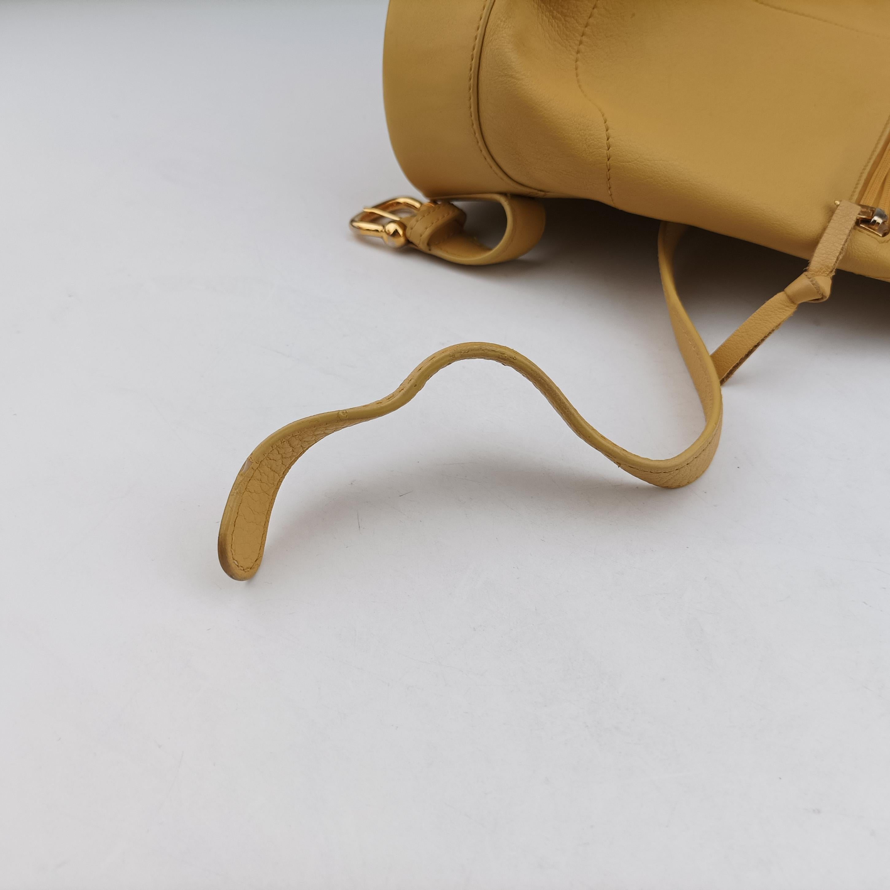 Anton sling Yellow Leather L26アントン スリング イエロー レザー L26