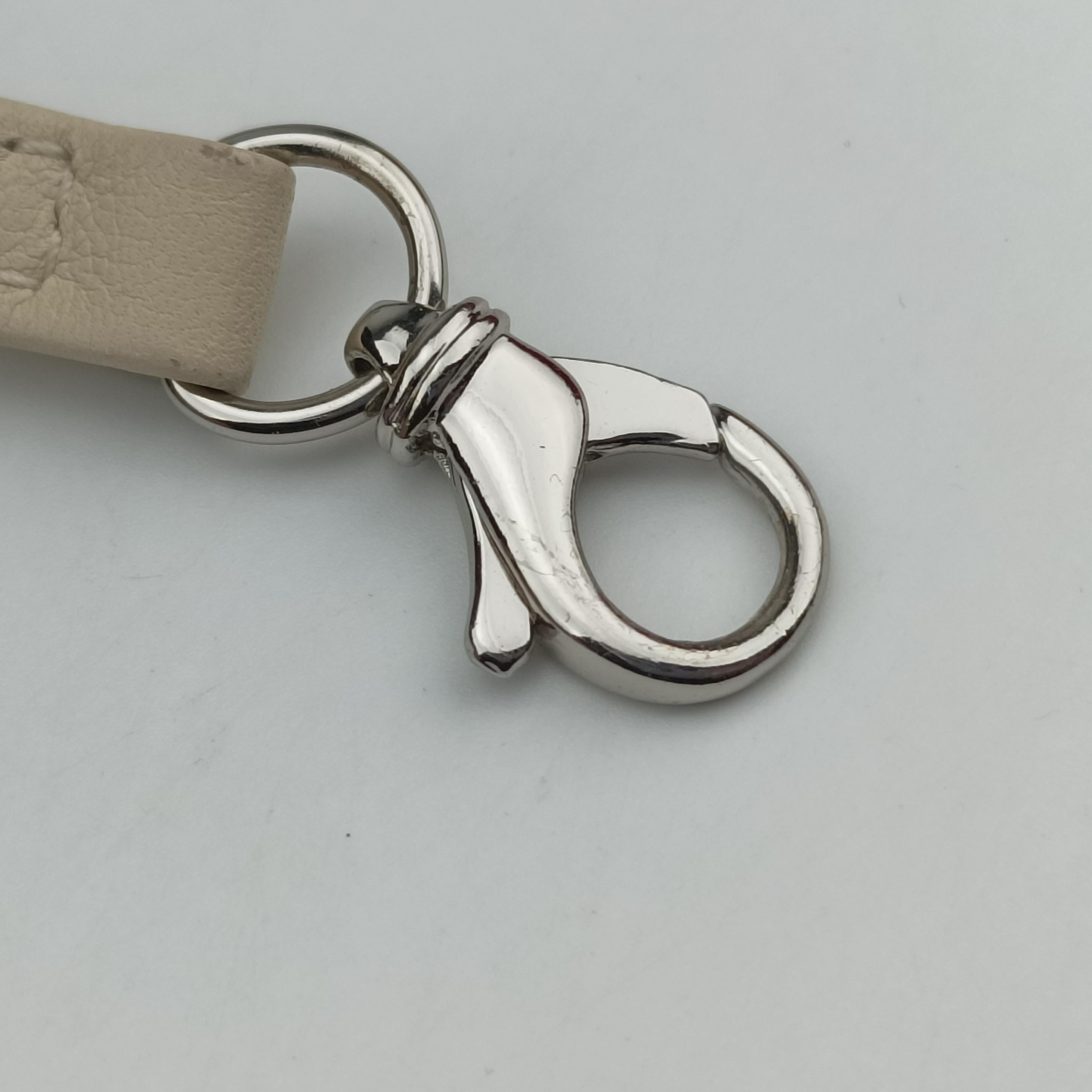 East West 2.55 White lambskin A37696 12135411イーストウエスト2.55 ホワイト ラムスキン A37696 12135411