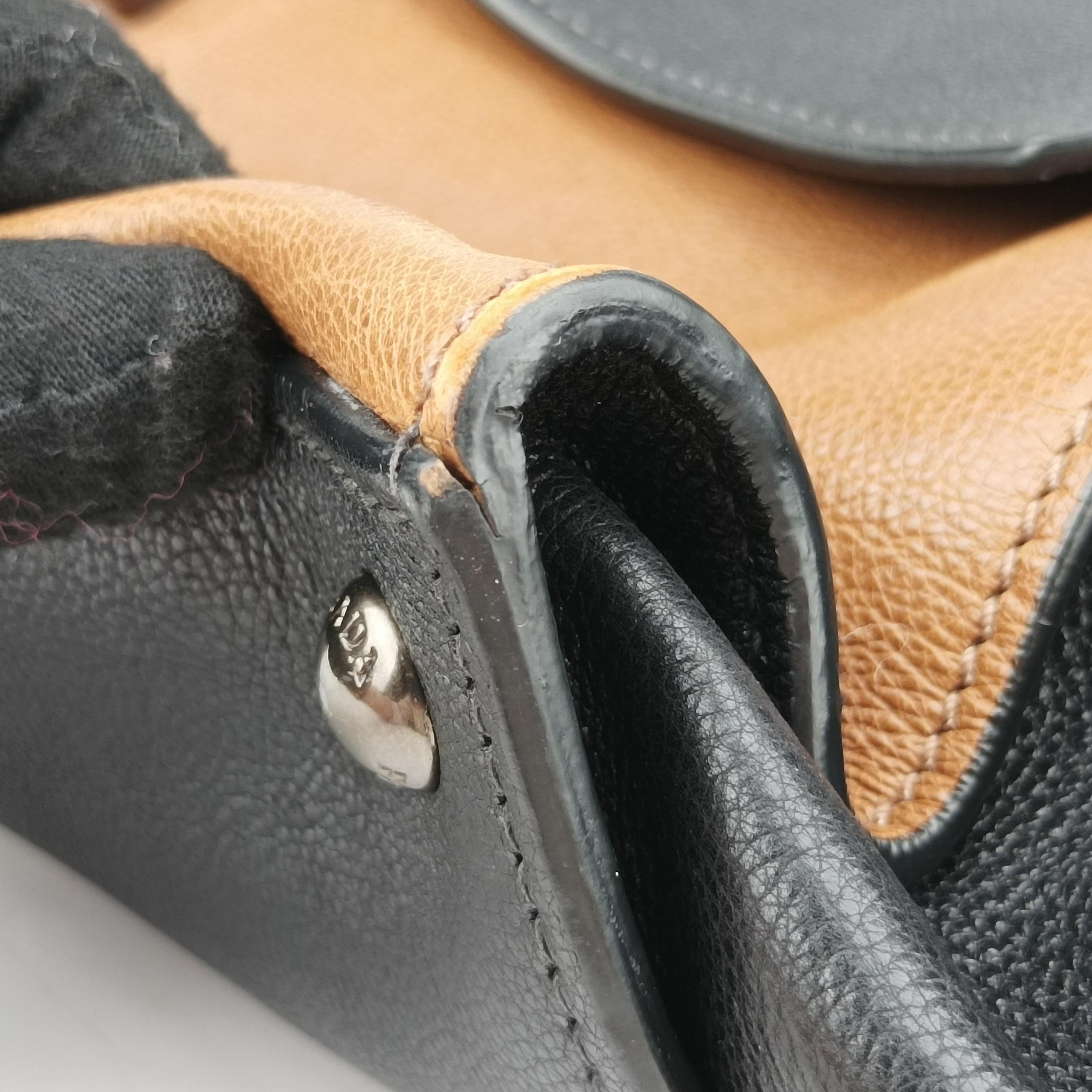 Bi-Color sound lock Black×orange leather BN2682 117バイカラー サウンドロック ブラック×オレンジ レザー BN2682 117