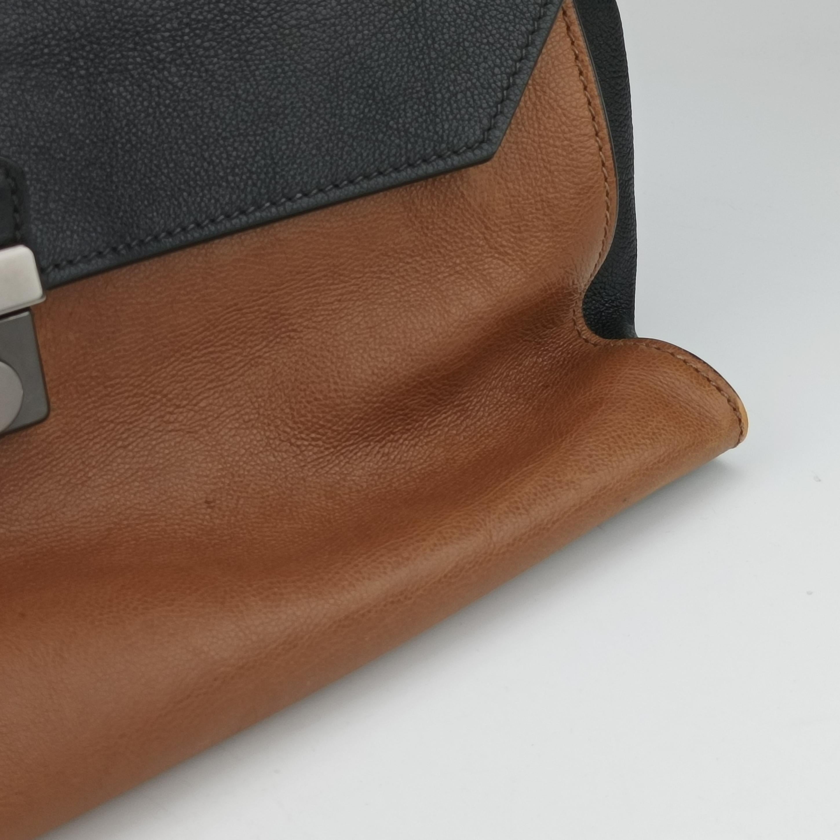 Bi-Color sound lock Black×orange leather BN2682 117バイカラー サウンドロック ブラック×オレンジ レザー BN2682 117