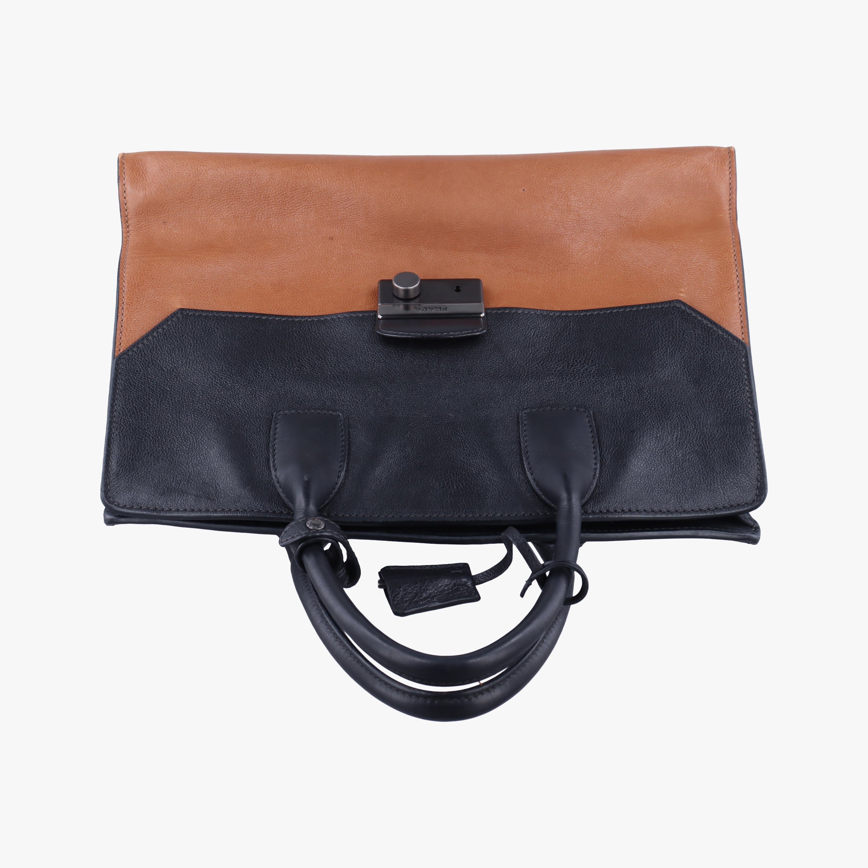 Bi-Color sound lock Black×orange leather BN2682 117バイカラー サウンドロック ブラック×オレンジ レザー BN2682 117