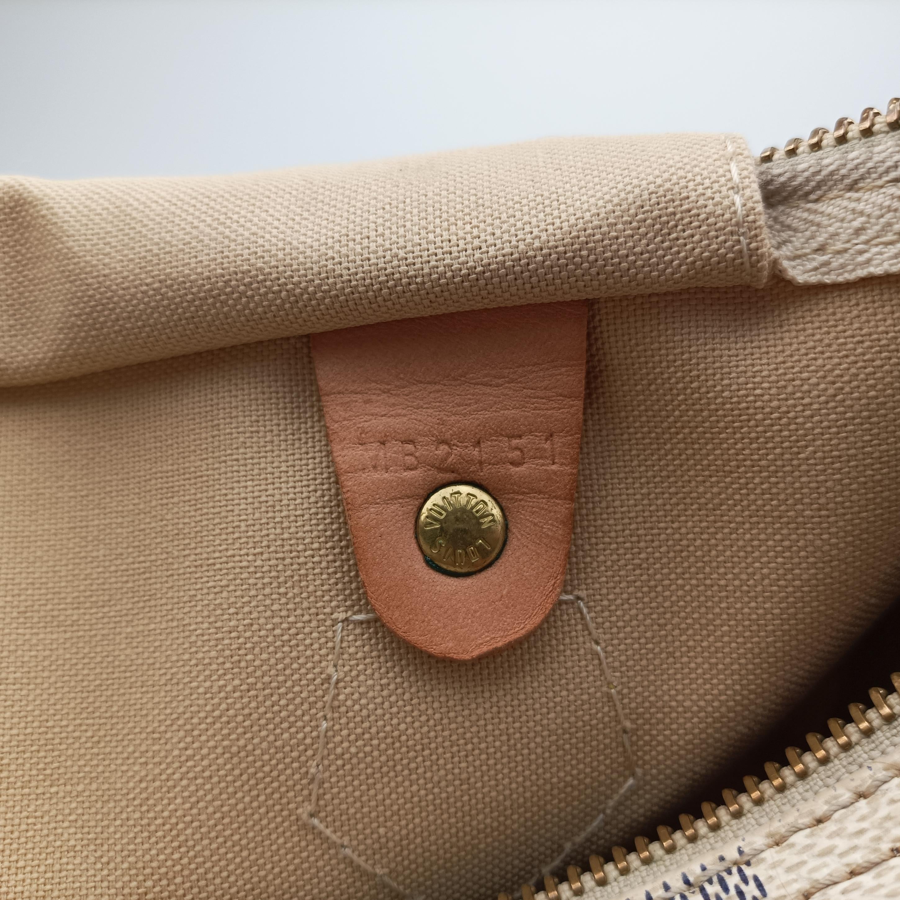 Speedy 30 AZUR Damier Canvas N41533 MB2151スピーディ30 アズール ダミエキャンバス N41533 MB2151