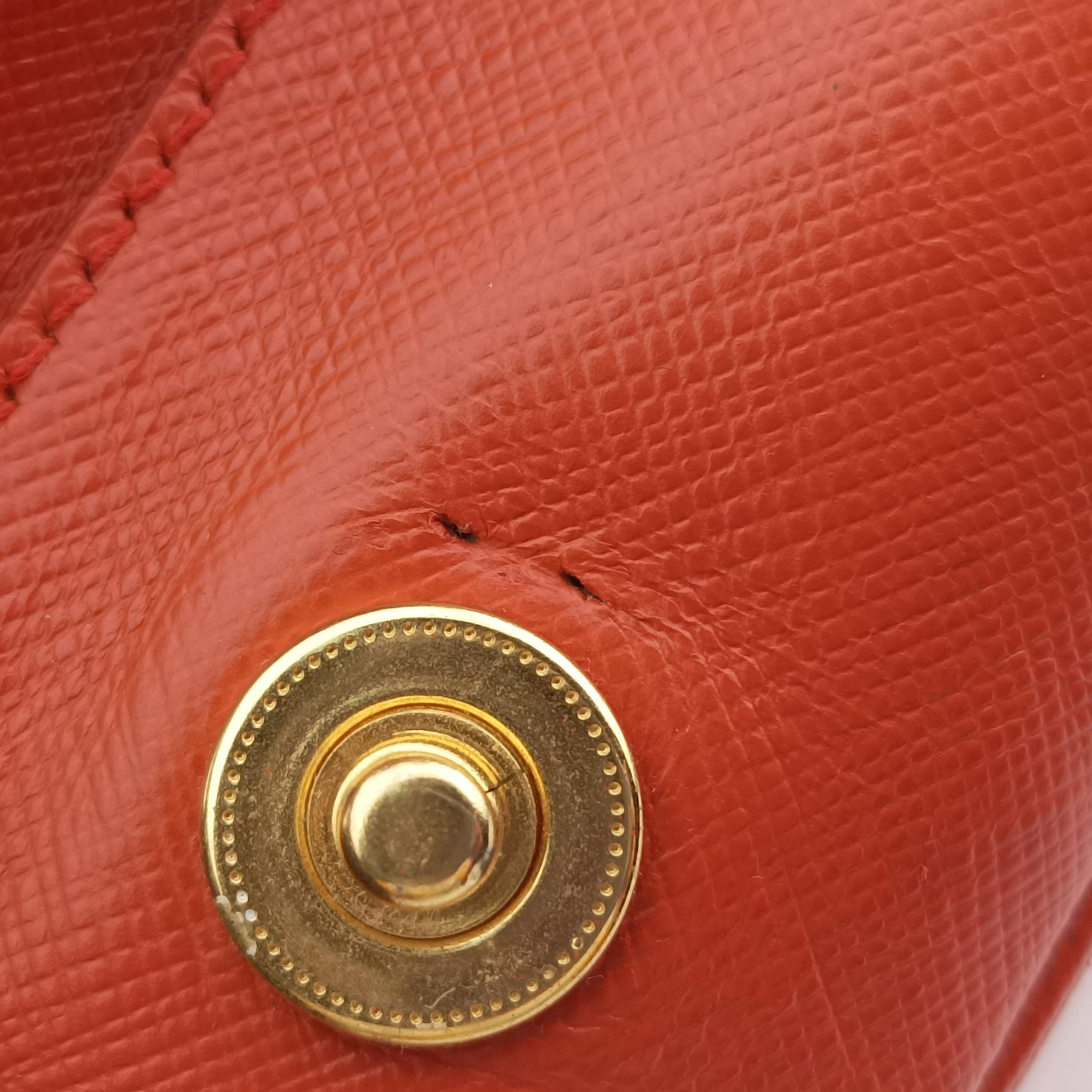 Galleria Orange SAFFIANO Leather BN2274 117ガレリア オレンジ サフィアーノレザー BN2274 117