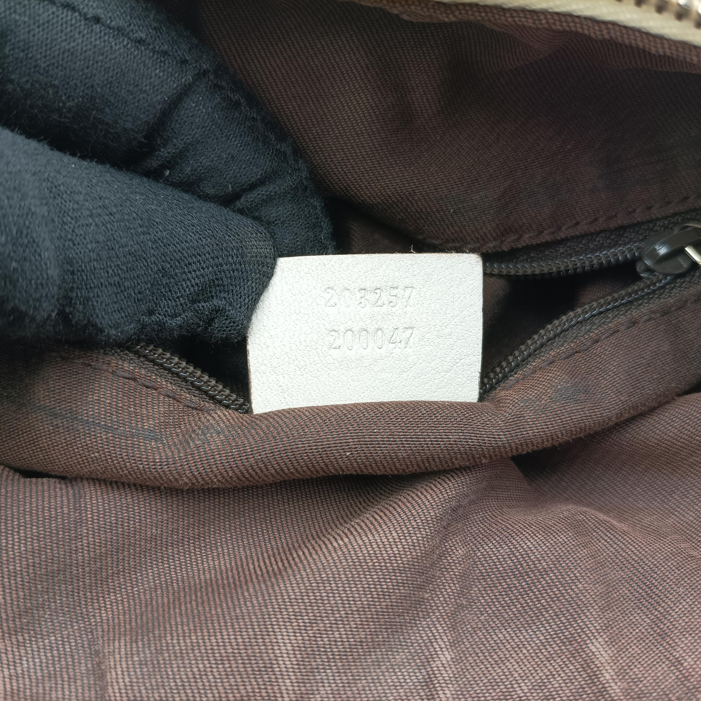 Abbey line Brown Canvas 203257 H6176741アビーライン ブラウン キャンバス 203257 H6176741