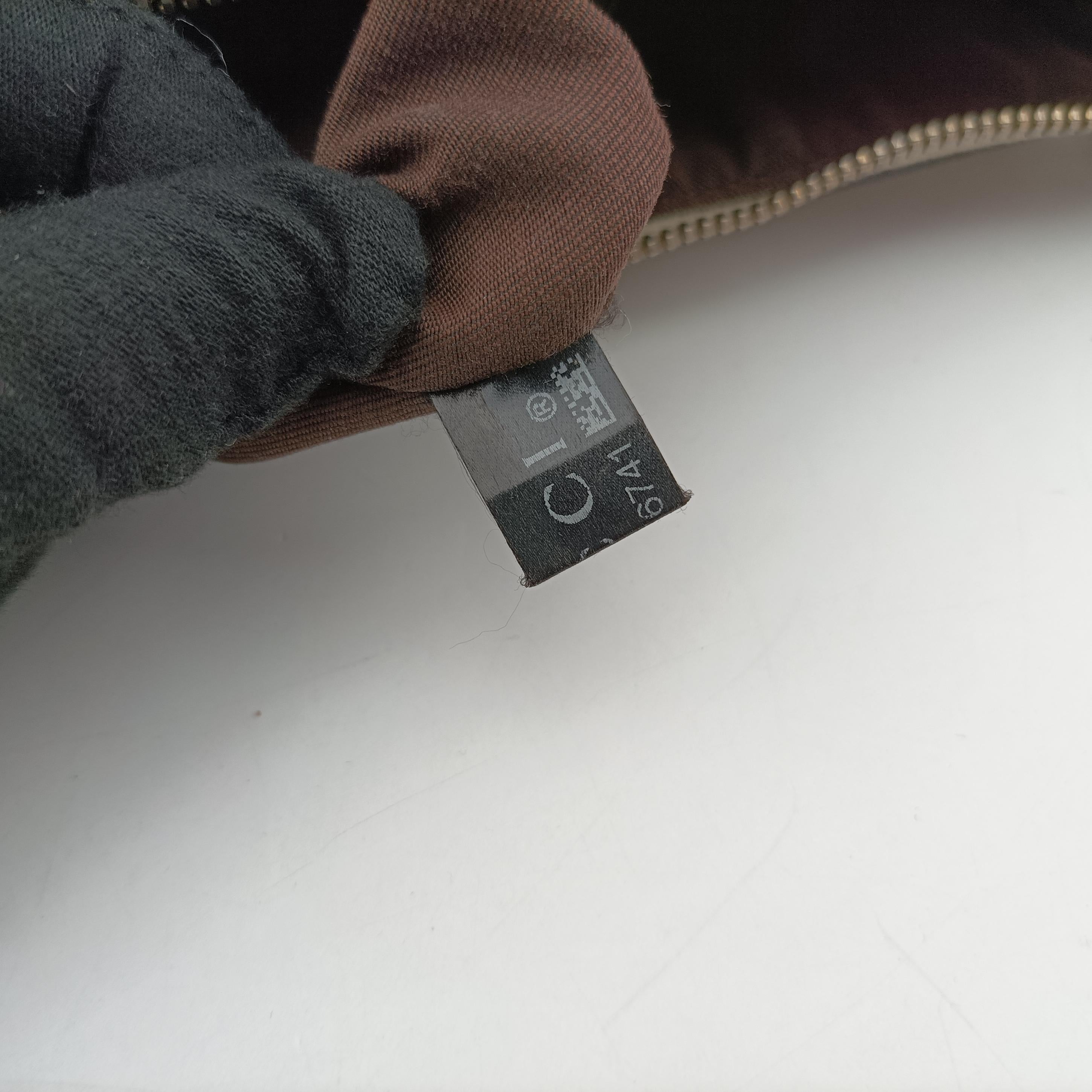 Abbey line Brown Canvas 203257 H6176741アビーライン ブラウン キャンバス 203257 H6176741