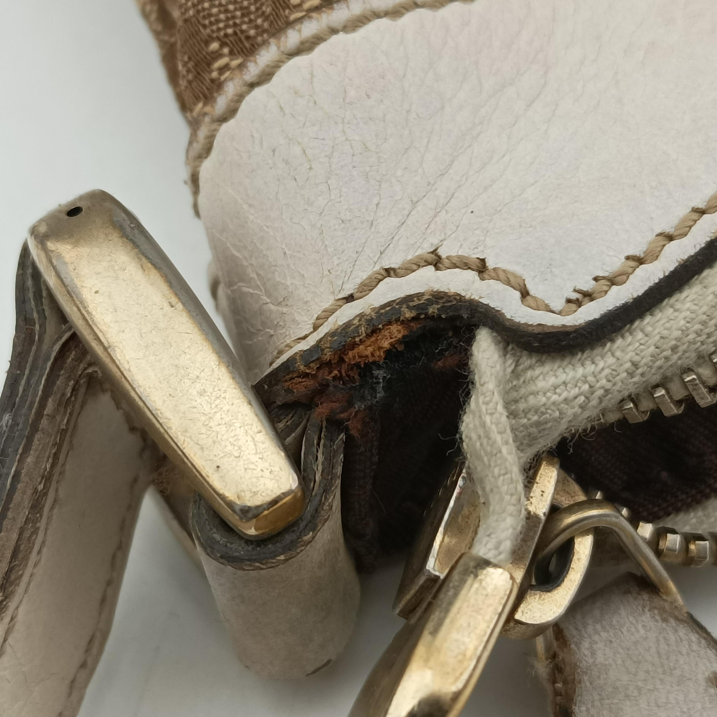 Abbey line Brown Canvas 203257 H6176741アビーライン ブラウン キャンバス 203257 H6176741