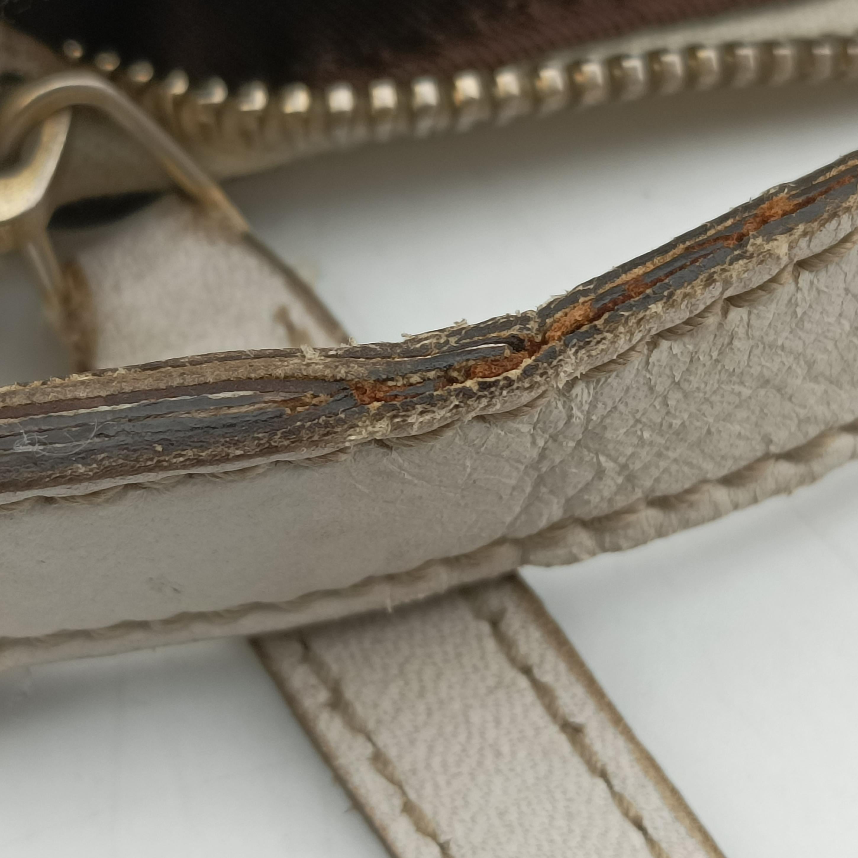 Abbey line Brown Canvas 203257 H6176741アビーライン ブラウン キャンバス 203257 H6176741