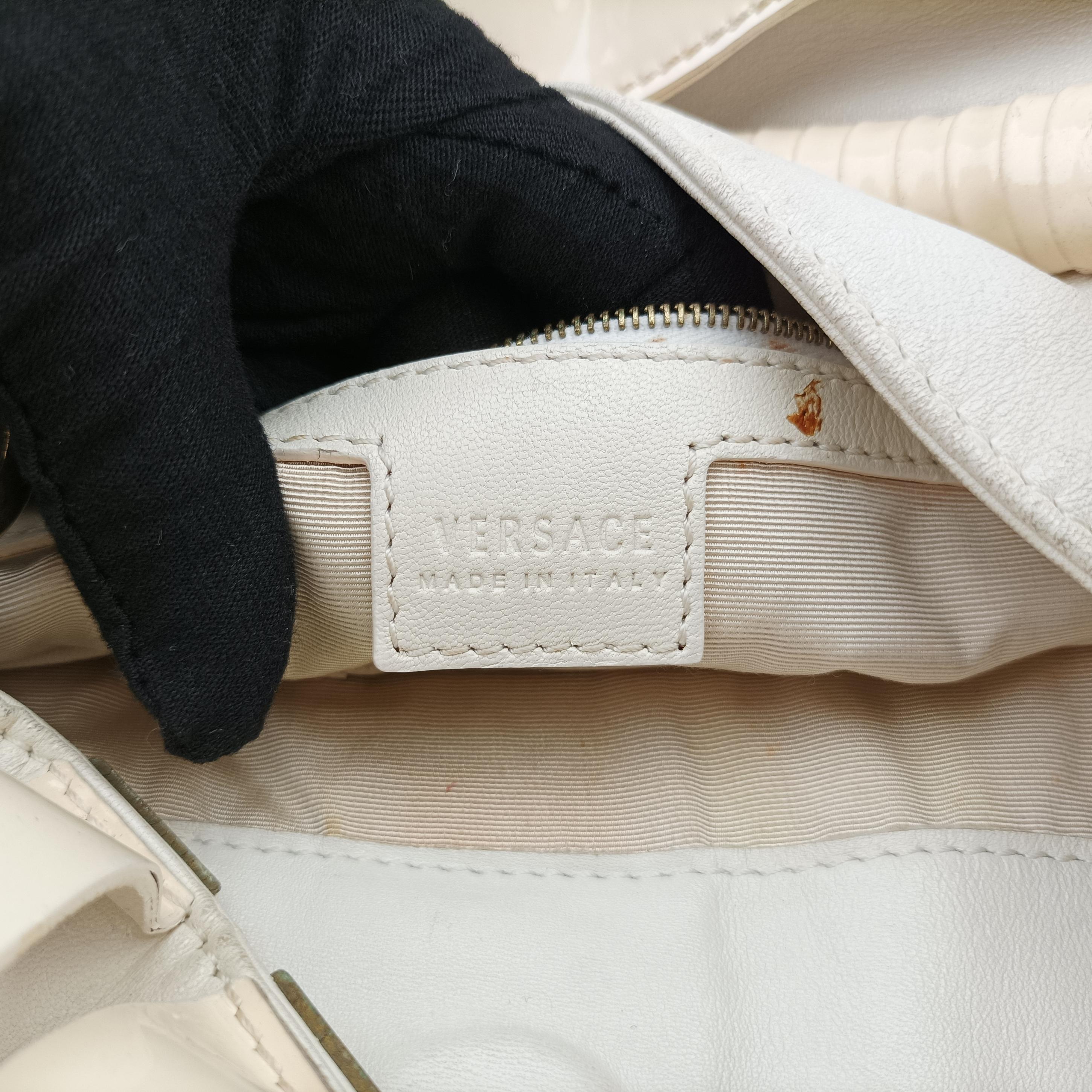 hobo White Leather x Patent ホーボー ホワイト レザー×パテント