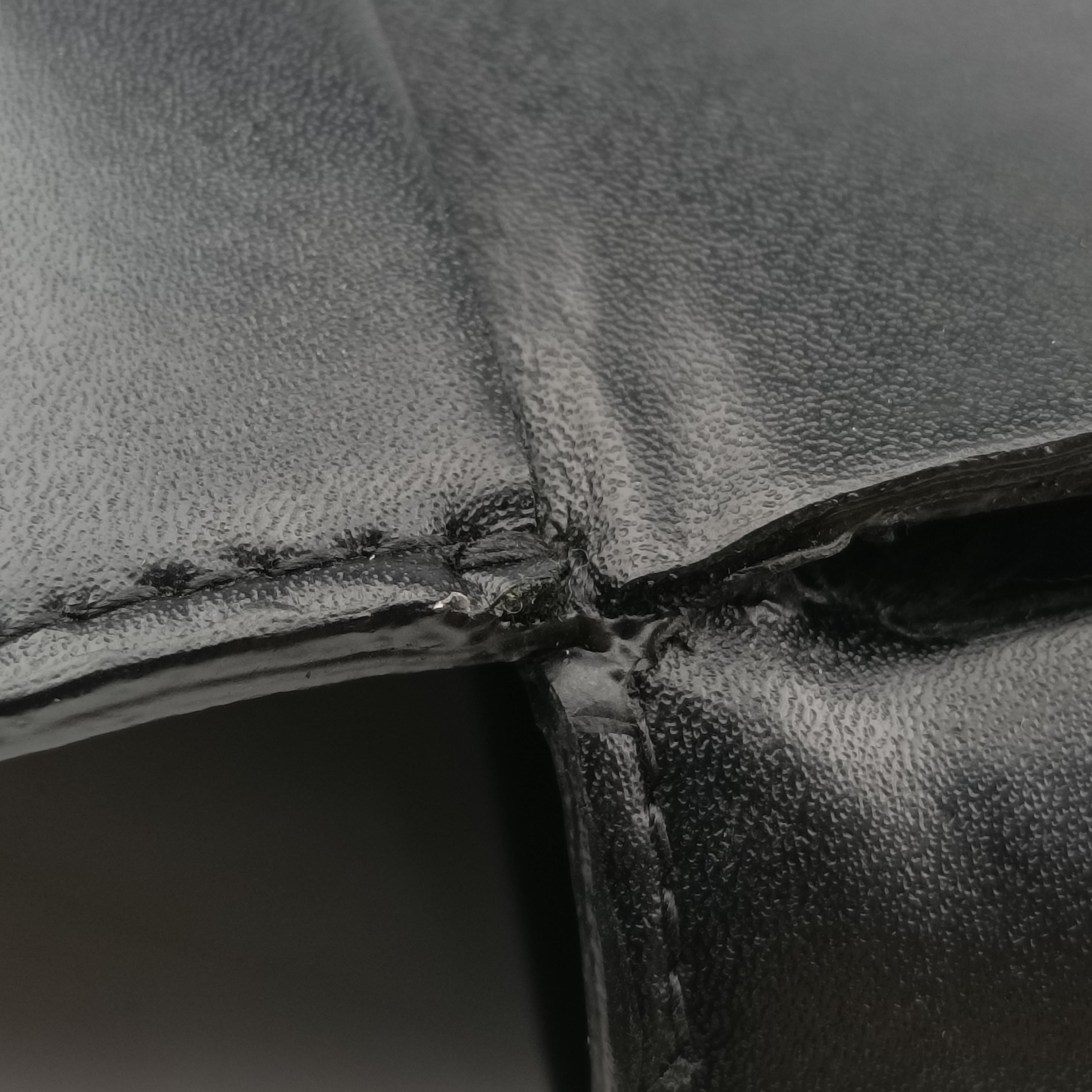 cassette Black lambskin IC Chipカセット ブラック ラムスキン ICチップ