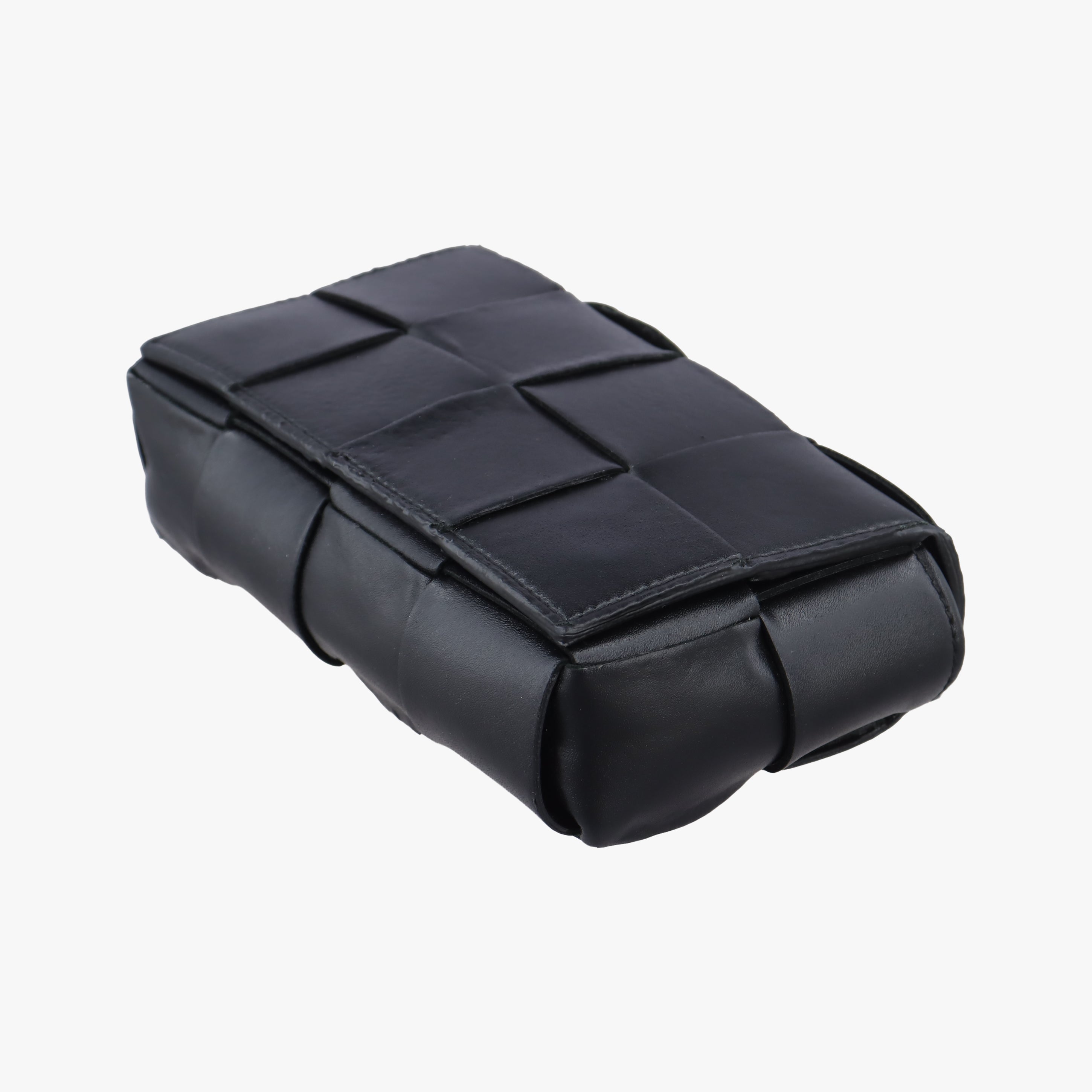 cassette Black lambskin IC Chipカセット ブラック ラムスキン ICチップ