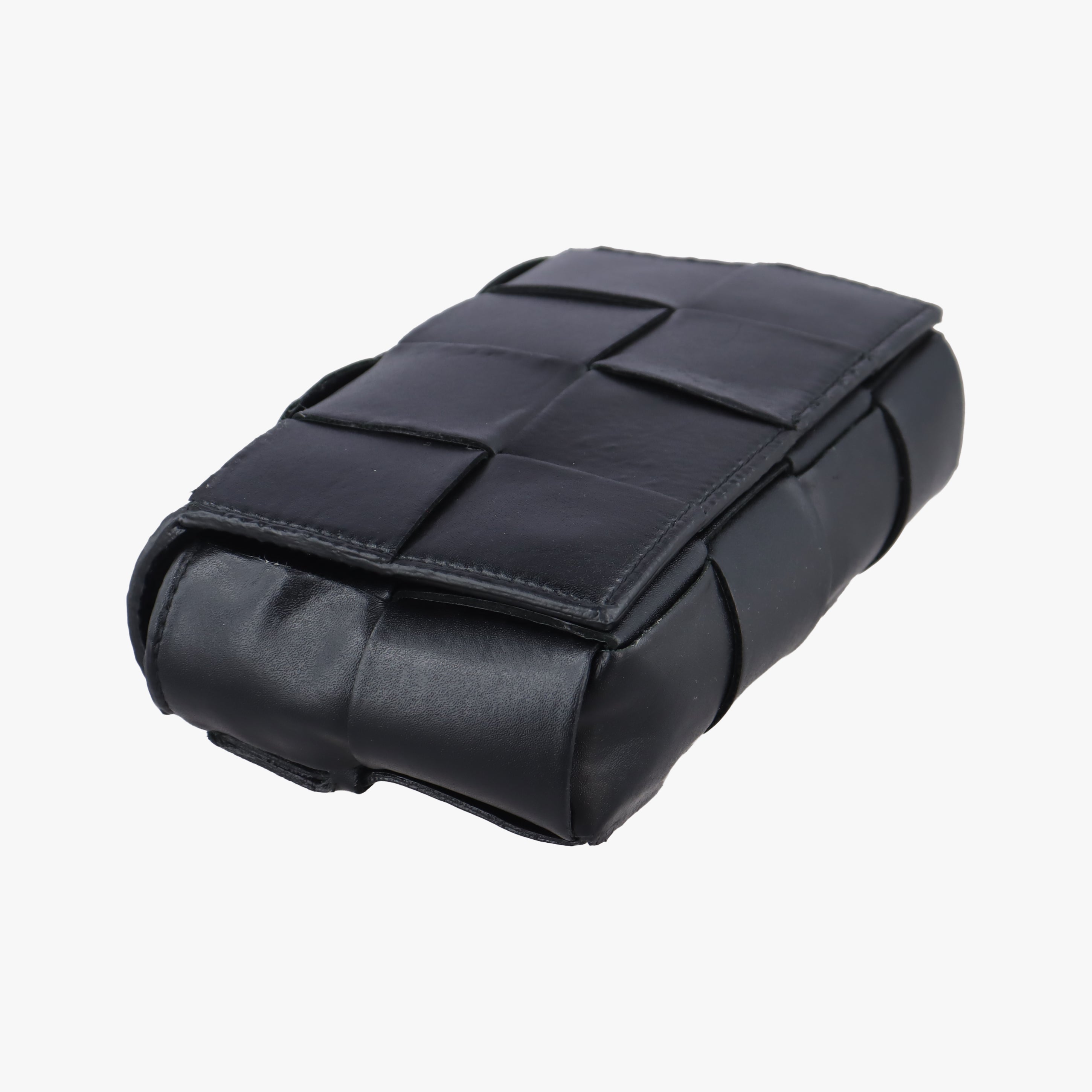 cassette Black lambskin IC Chipカセット ブラック ラムスキン ICチップ