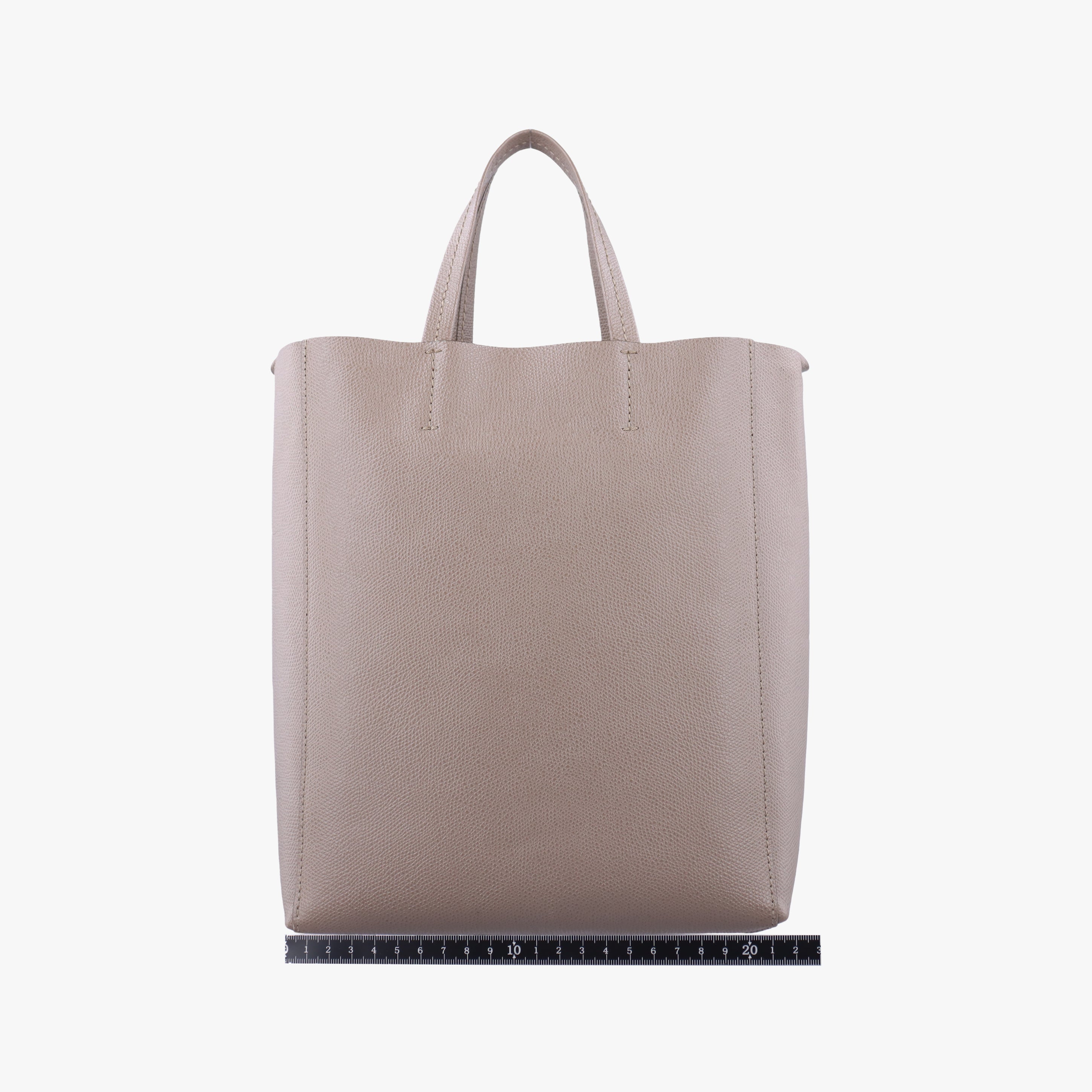 Small Vertical Cabas Beige Leather F-GM-2149スモール バーティカル キャバス ベージュ レザー F-GM-2149