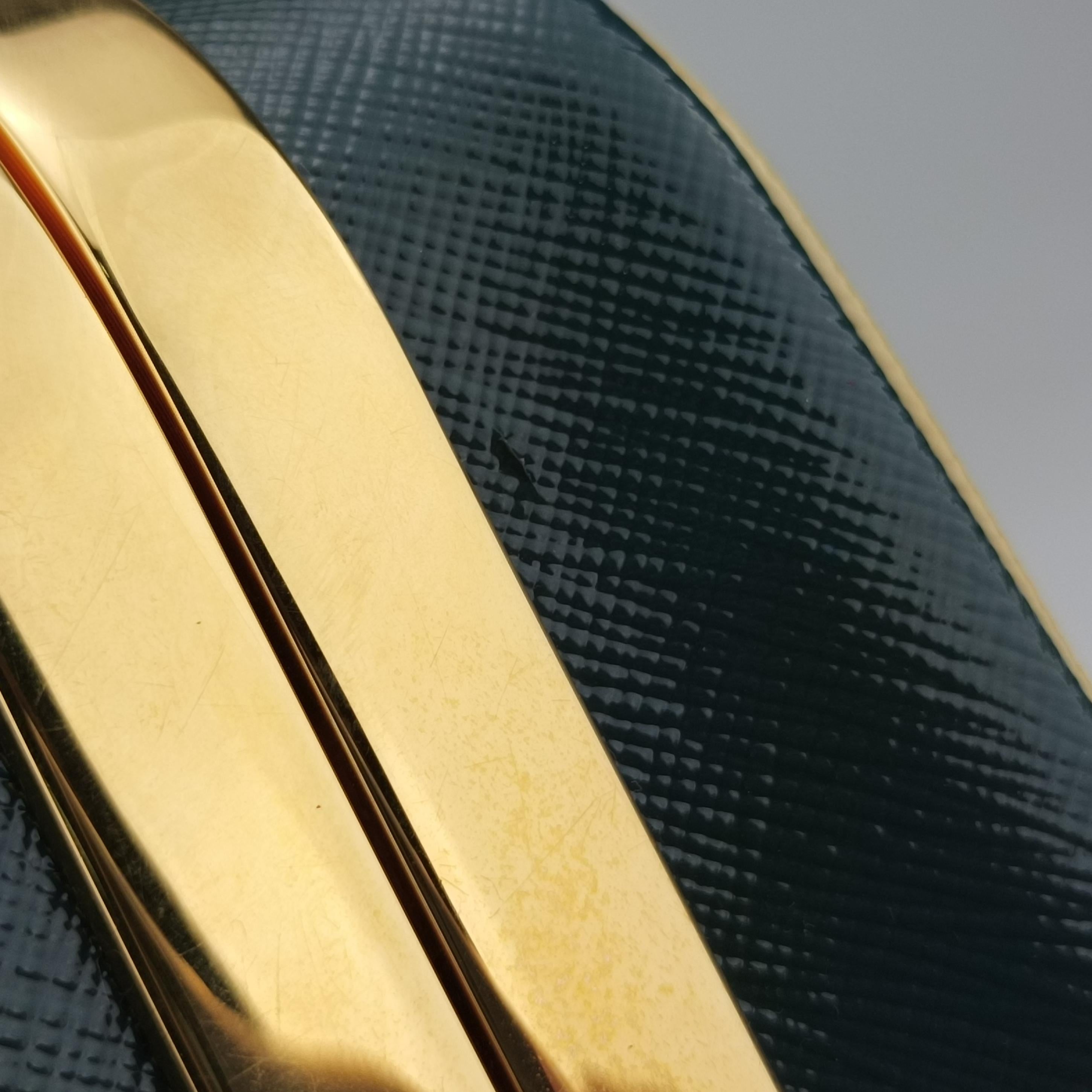 Pyramid Navy×Green Patent 180ピラミッド ネイビー×グリーン パテント 180