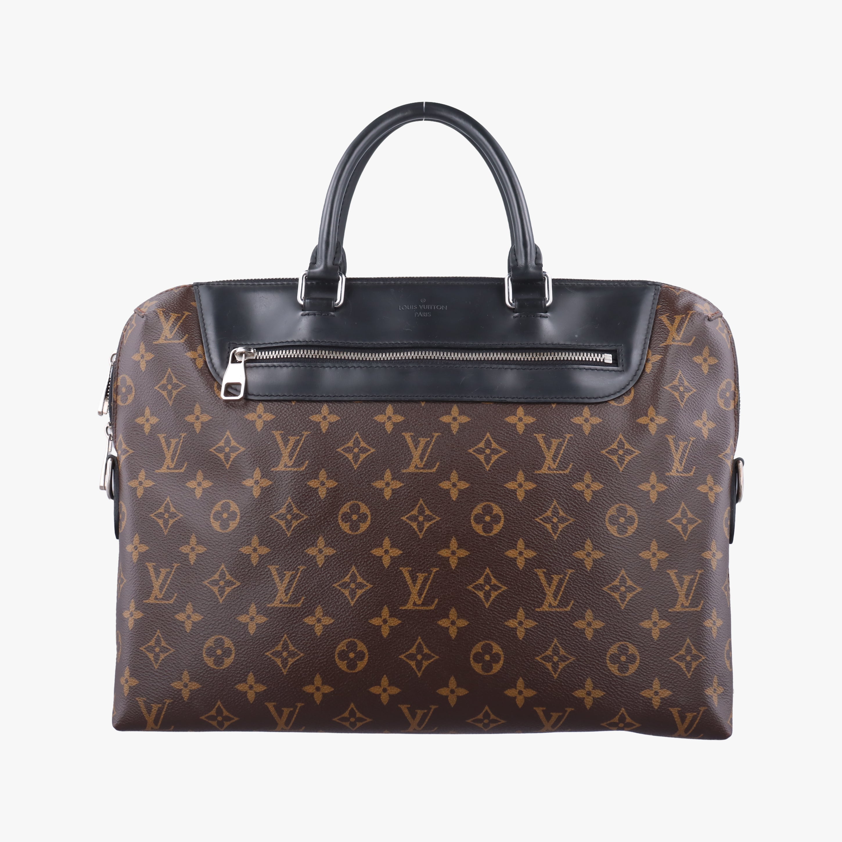 Monogram Macassar Port Document Jour Brown×Black Monogram coated canvas M54019 MB4185モノグラムマカサー ポルトドキュマンジュール モノグラム/ブラウン系×ブラック モノグラムコーティングキャンバス M54019 MB4185