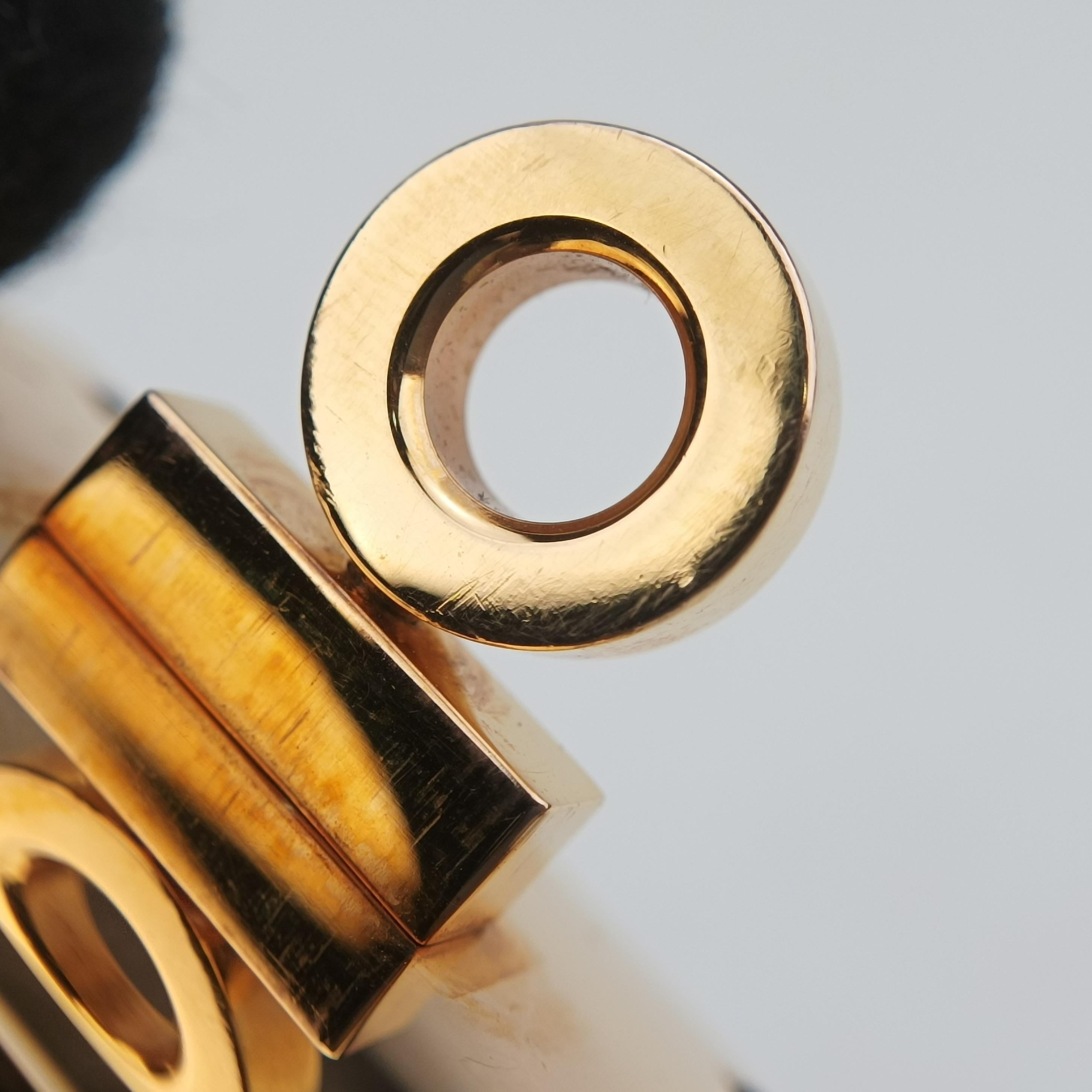 Kelly Style Lock Black×golden Leather × GP T MZ 0 CYケリー スタイル ロック ブラック×ゴールド レザー×GP T MZ 0 CY