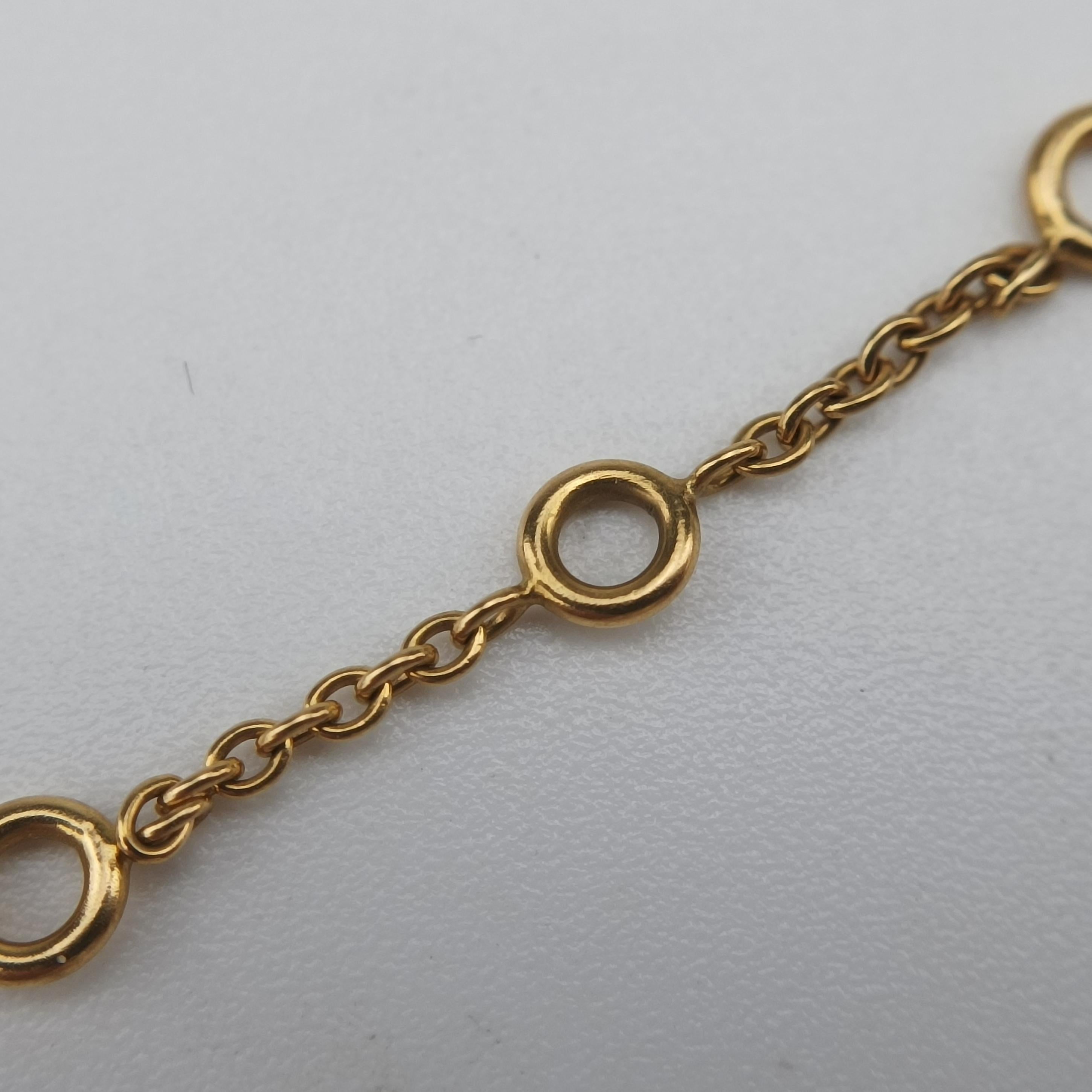 Rose des Vents medallion White×Golden AU750 177475ローズデヴァン メダリオン ホワイト×ゴールド AU750 177475