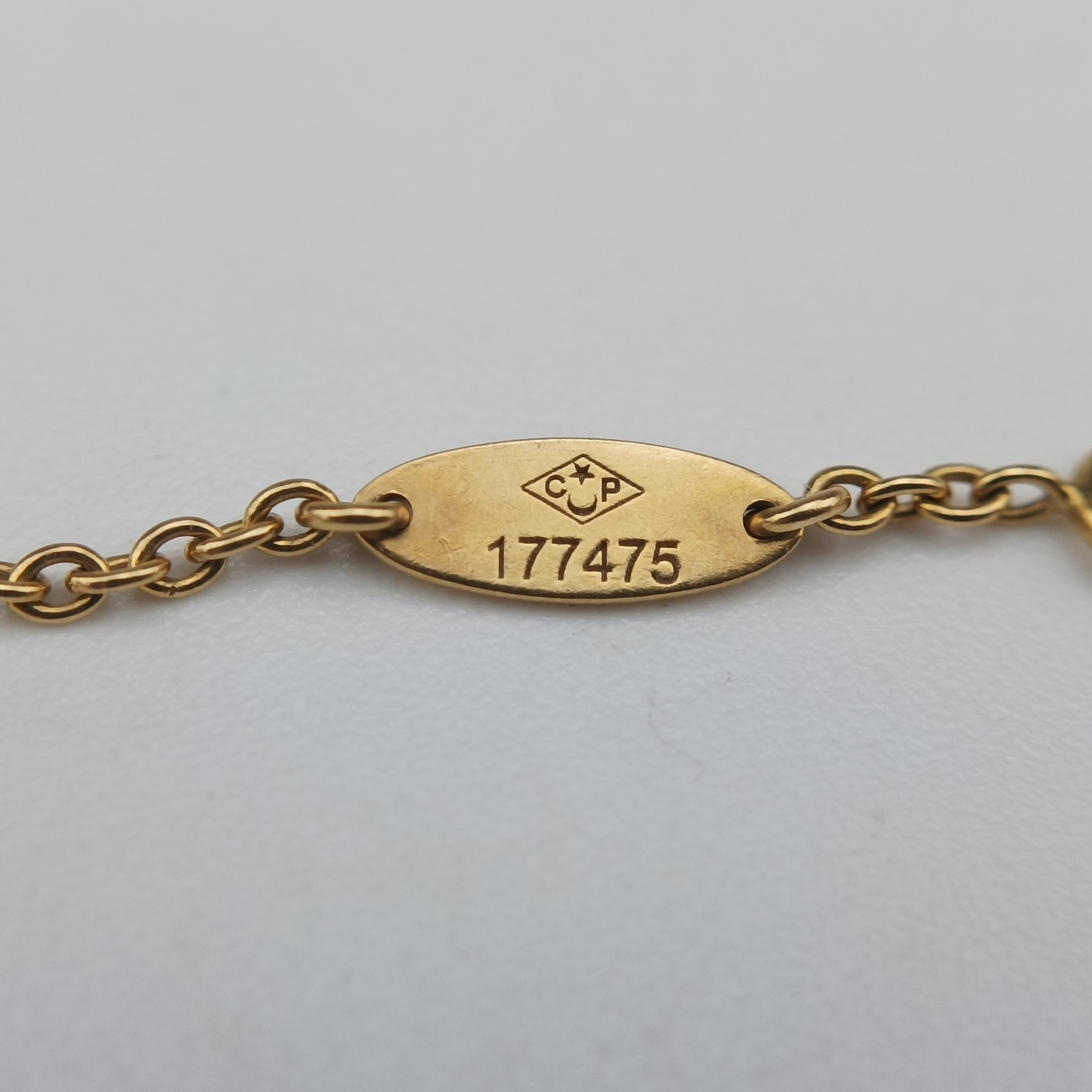 Rose des Vents medallion White×Golden AU750 177475ローズデヴァン メダリオン ホワイト×ゴールド AU750 177475