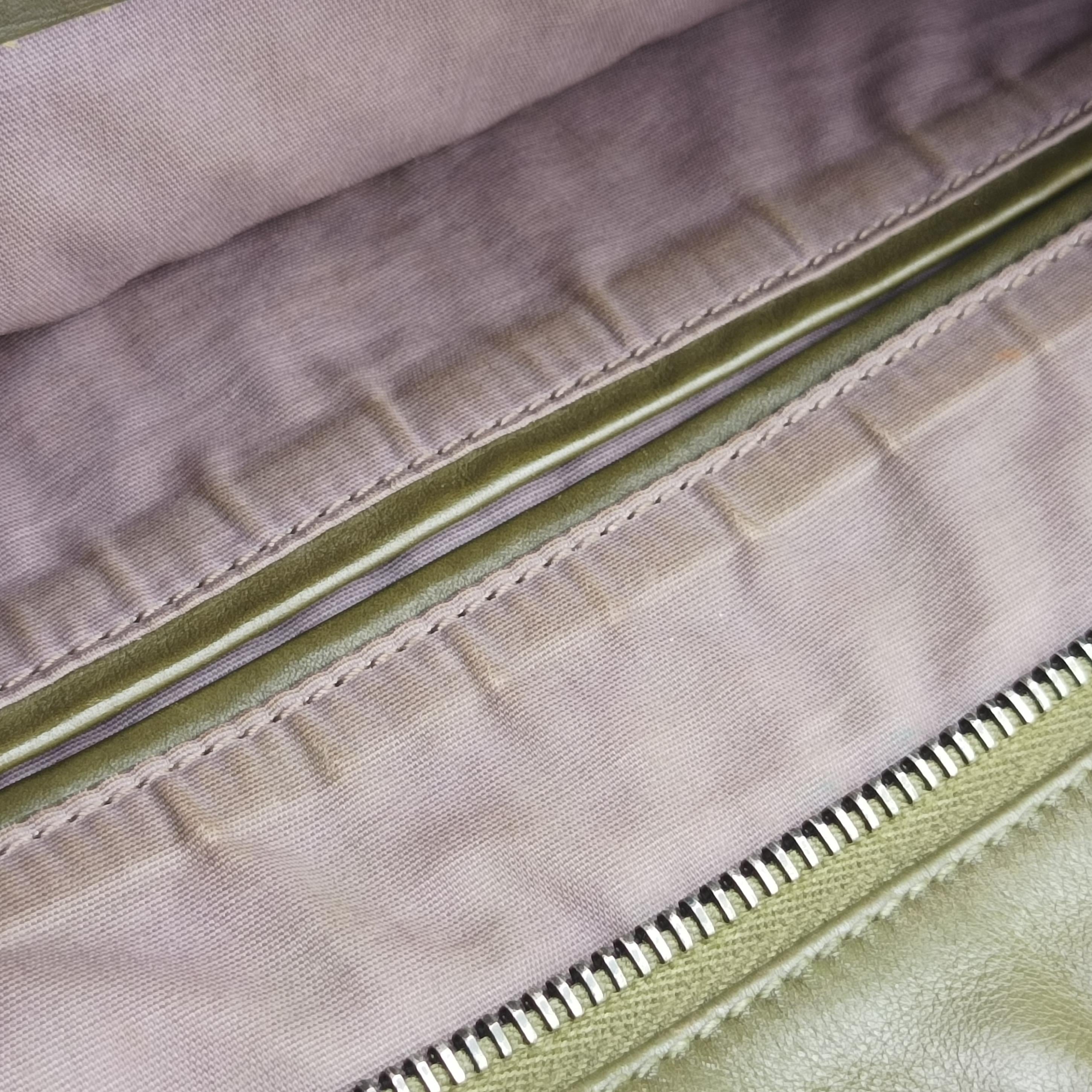 Intrecciato Green lambskin B03227458Cイントレチャート グリーン ラムスキン B03227458C