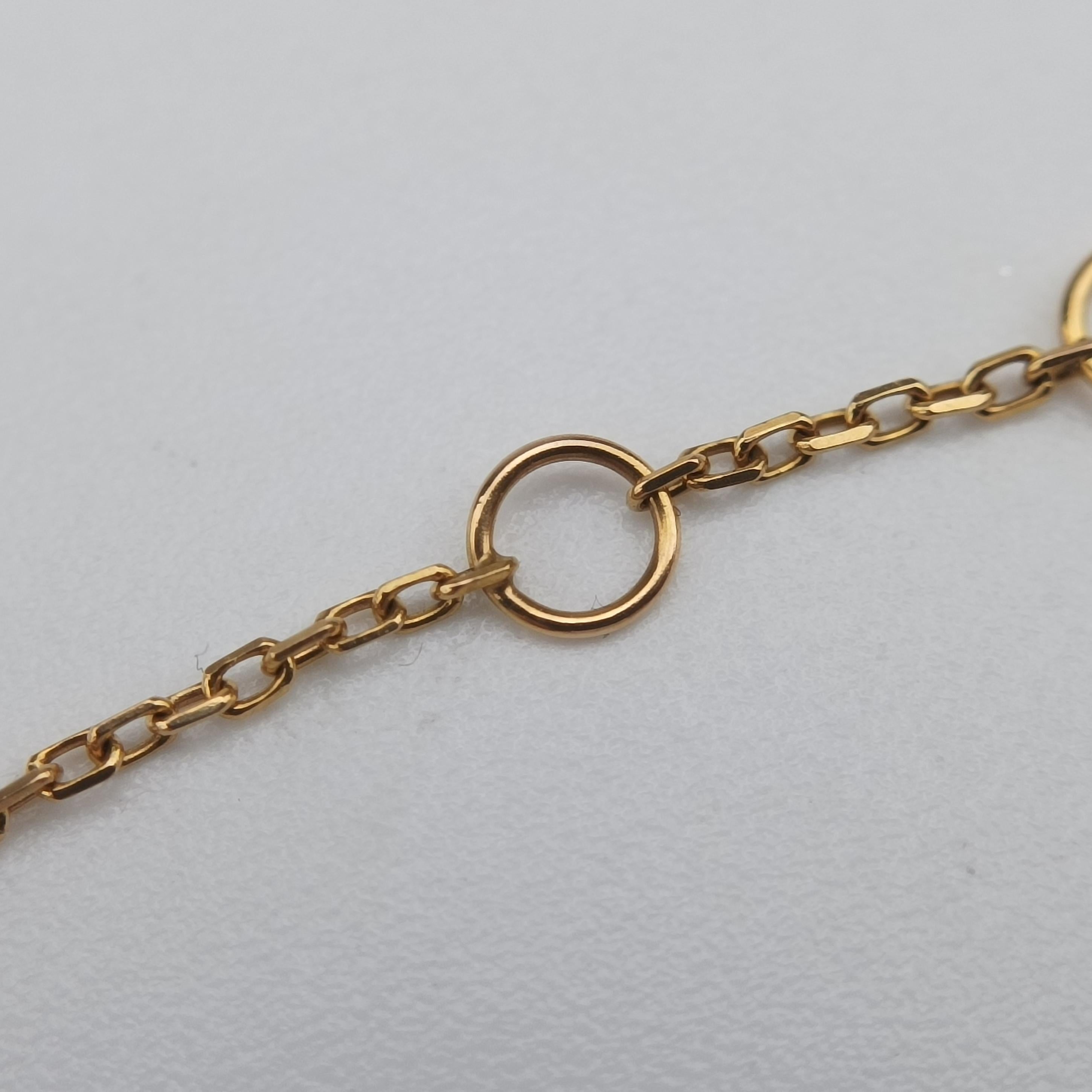Amulette de Cartier Green×golden AU750 B6047115 CHN750アミュレット ドゥ カルティエ グリーン×ゴールド AU750 B6047115 CHN750
