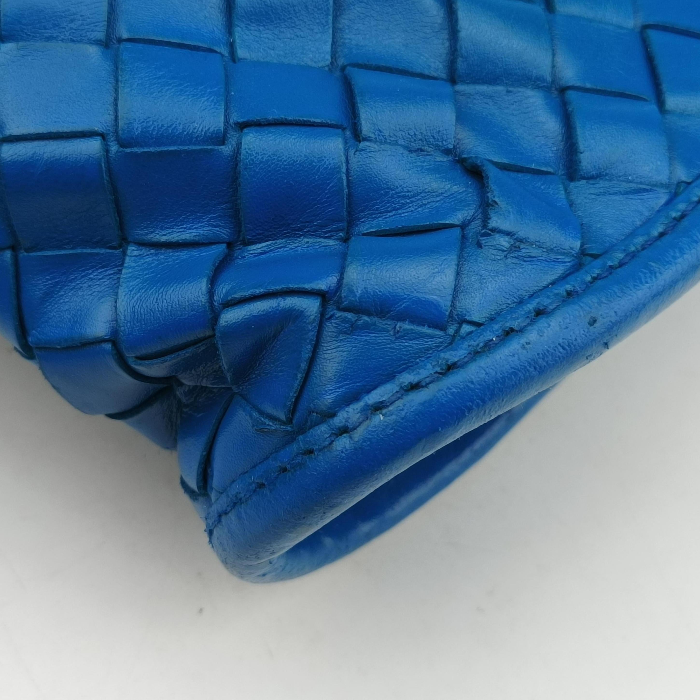 Intrecciato Blue lambskin B03349549Oイントレチャート ブルー ラムスキン B03349549O