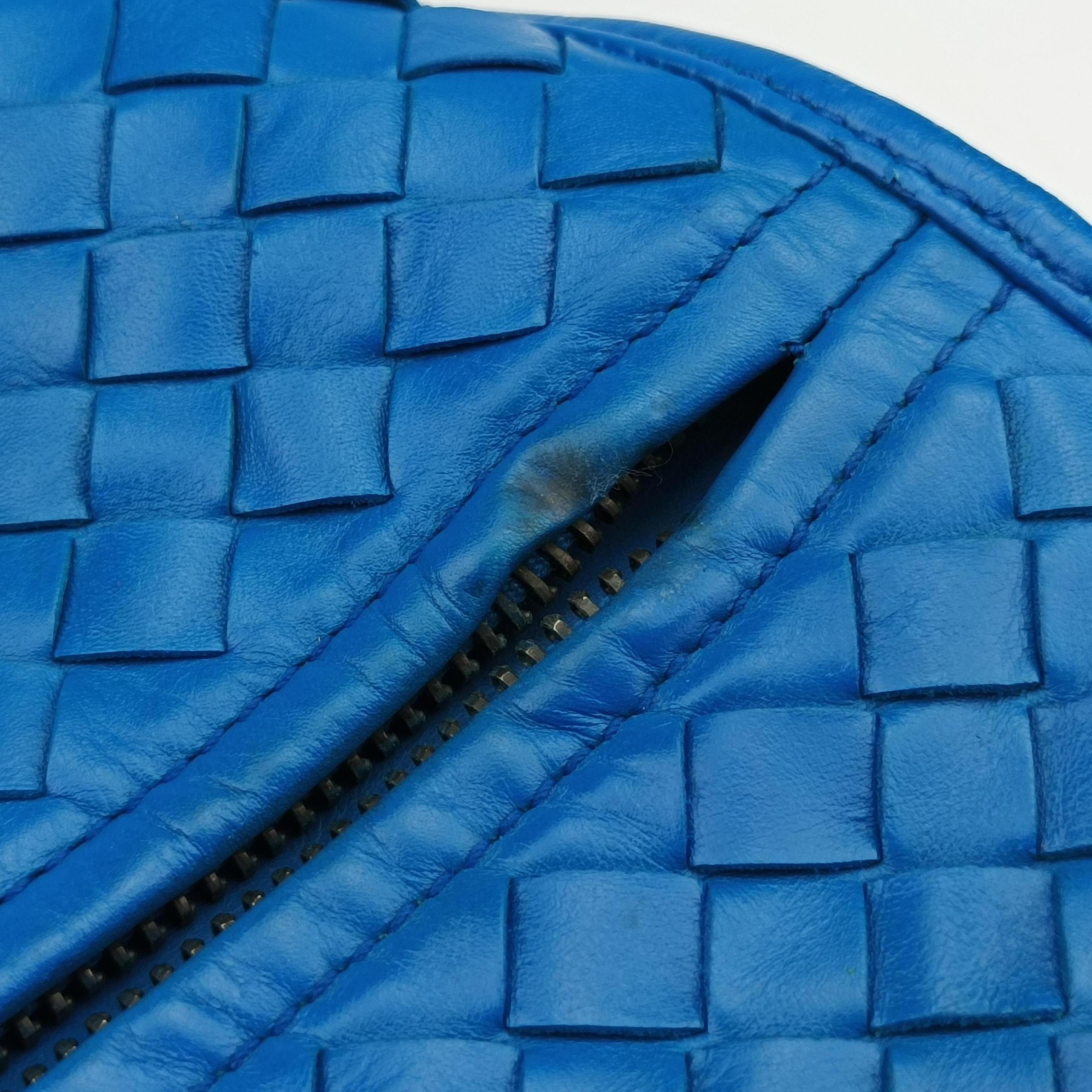 Intrecciato Blue lambskin B03349549Oイントレチャート ブルー ラムスキン B03349549O