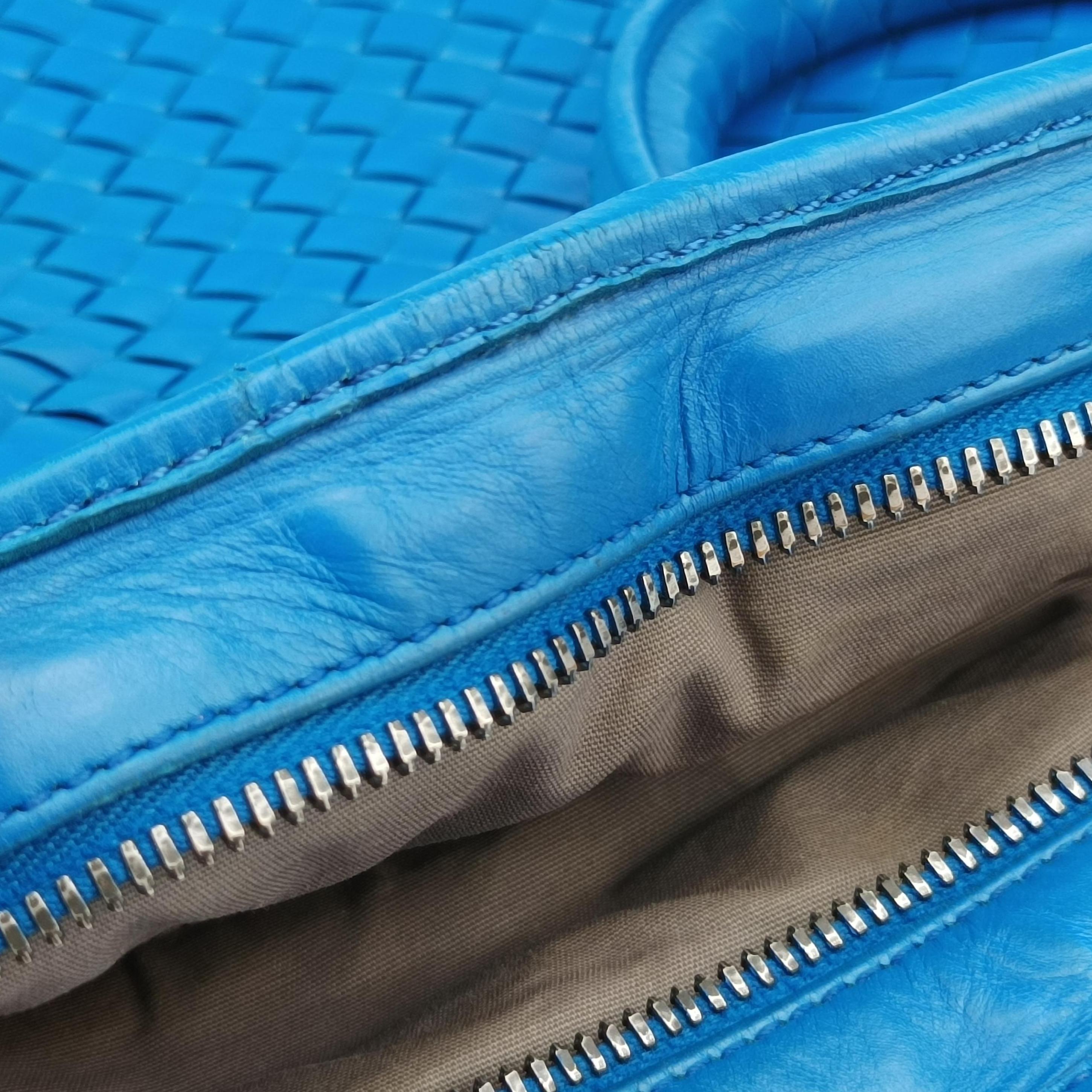 Intrecciato Blue lambskin B03349549Oイントレチャート ブルー ラムスキン B03349549O