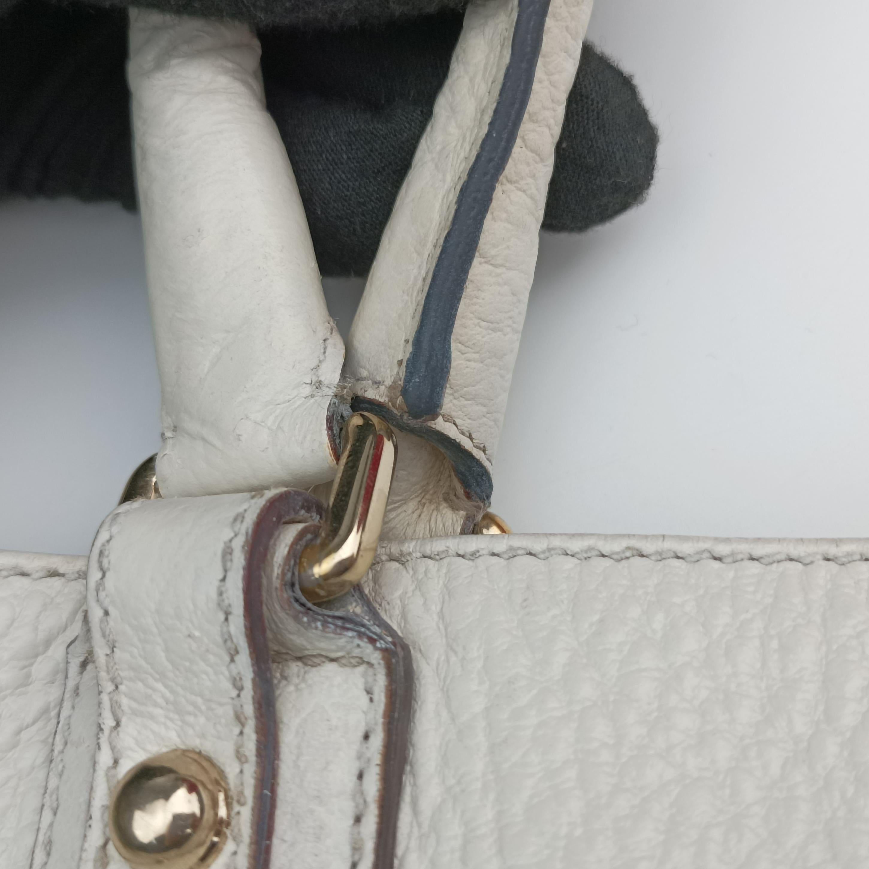 Horsebit Medium Hasler White Leather 137385 ホースビット ミディアム ハスラー ホワイト レザー 137385