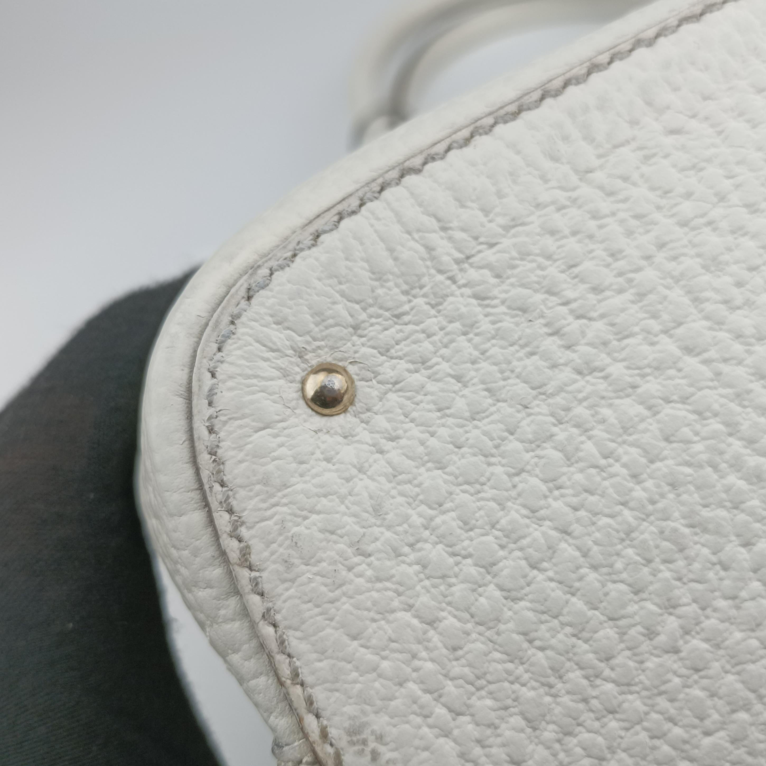 Horsebit Medium Hasler White Leather 137385 ホースビット ミディアム ハスラー ホワイト レザー 137385