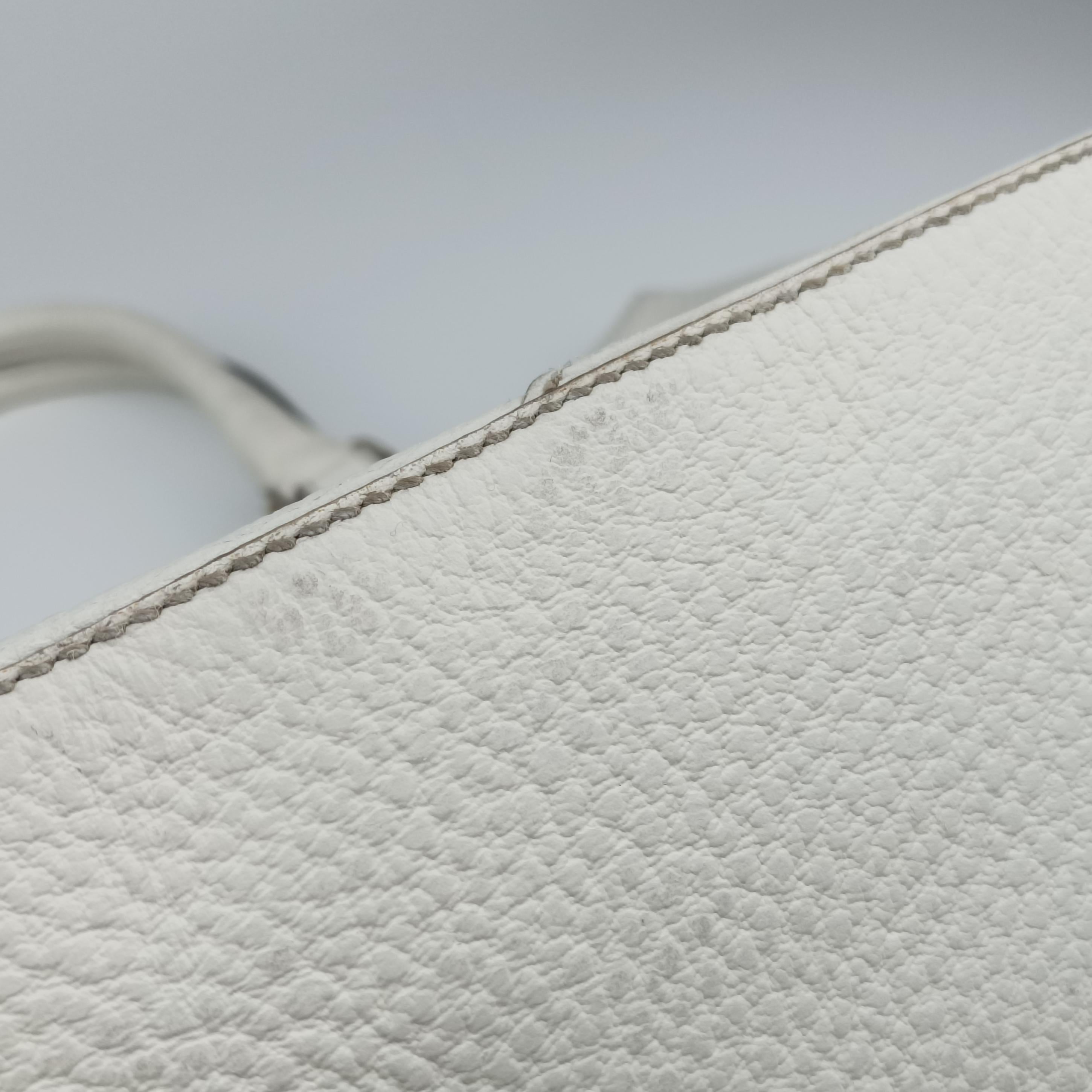 Horsebit Medium Hasler White Leather 137385 ホースビット ミディアム ハスラー ホワイト レザー 137385