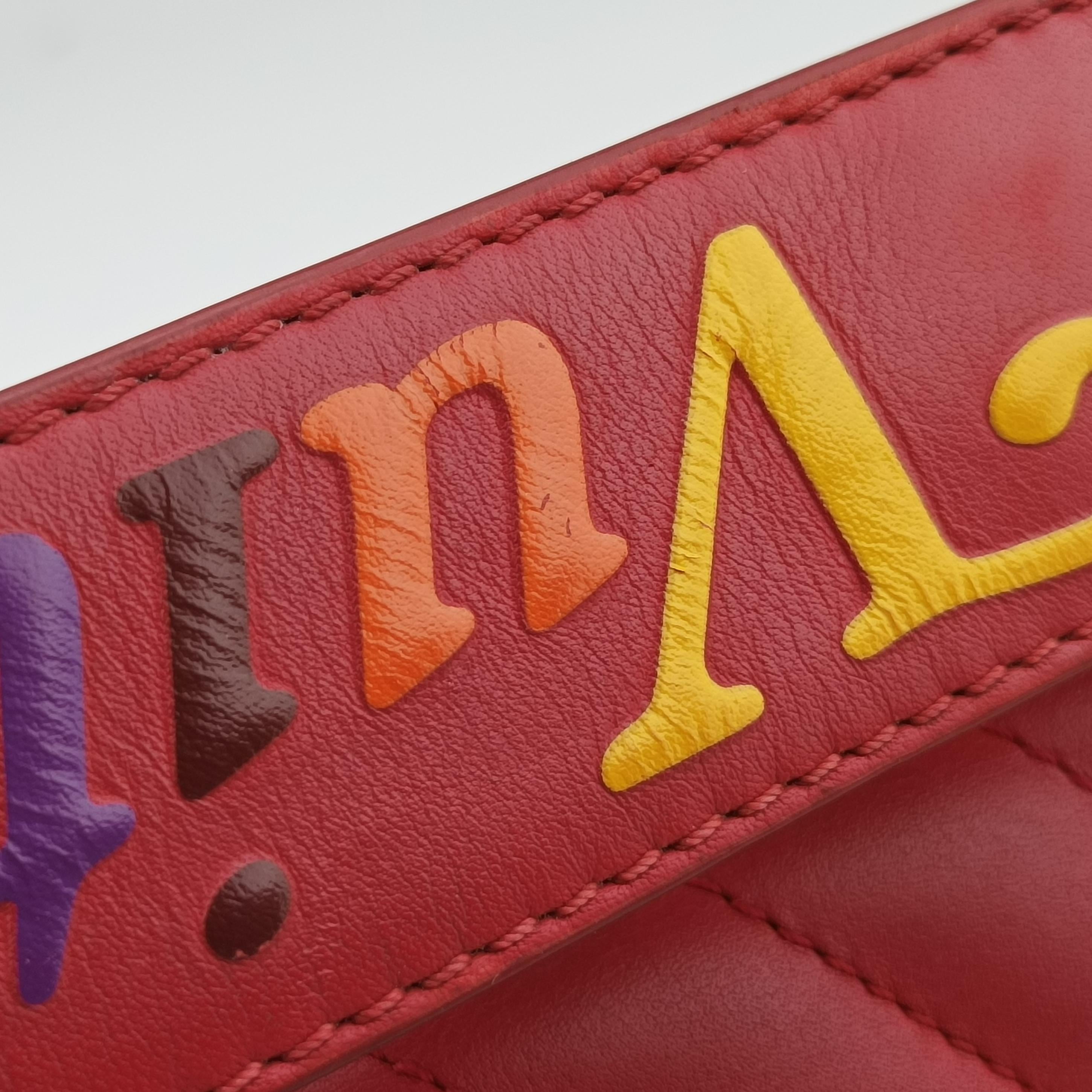 NEW WAVE Chain MM Ecarlate Leather M51943 NZ4159ニュー ウェーブ チェーンMM エカルラート レザー M51943 NZ4159