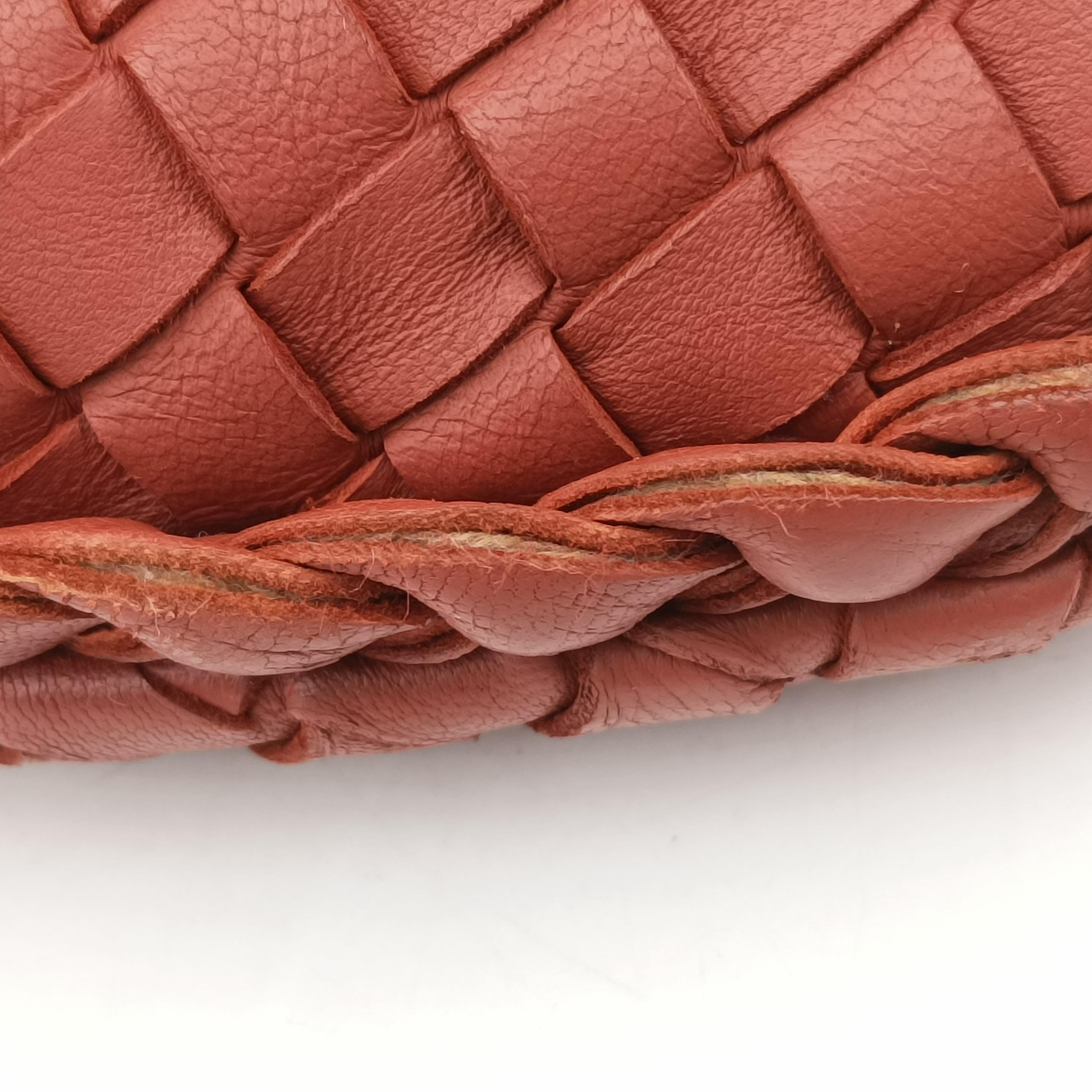 Intrecciato Brick Red lambskin 115654 V0016 6361 EPEV 2011 2525 Cイントレチャート ブリックレッド ラムスキン 115654 V0016 6361 EPEV 2011 2525 C