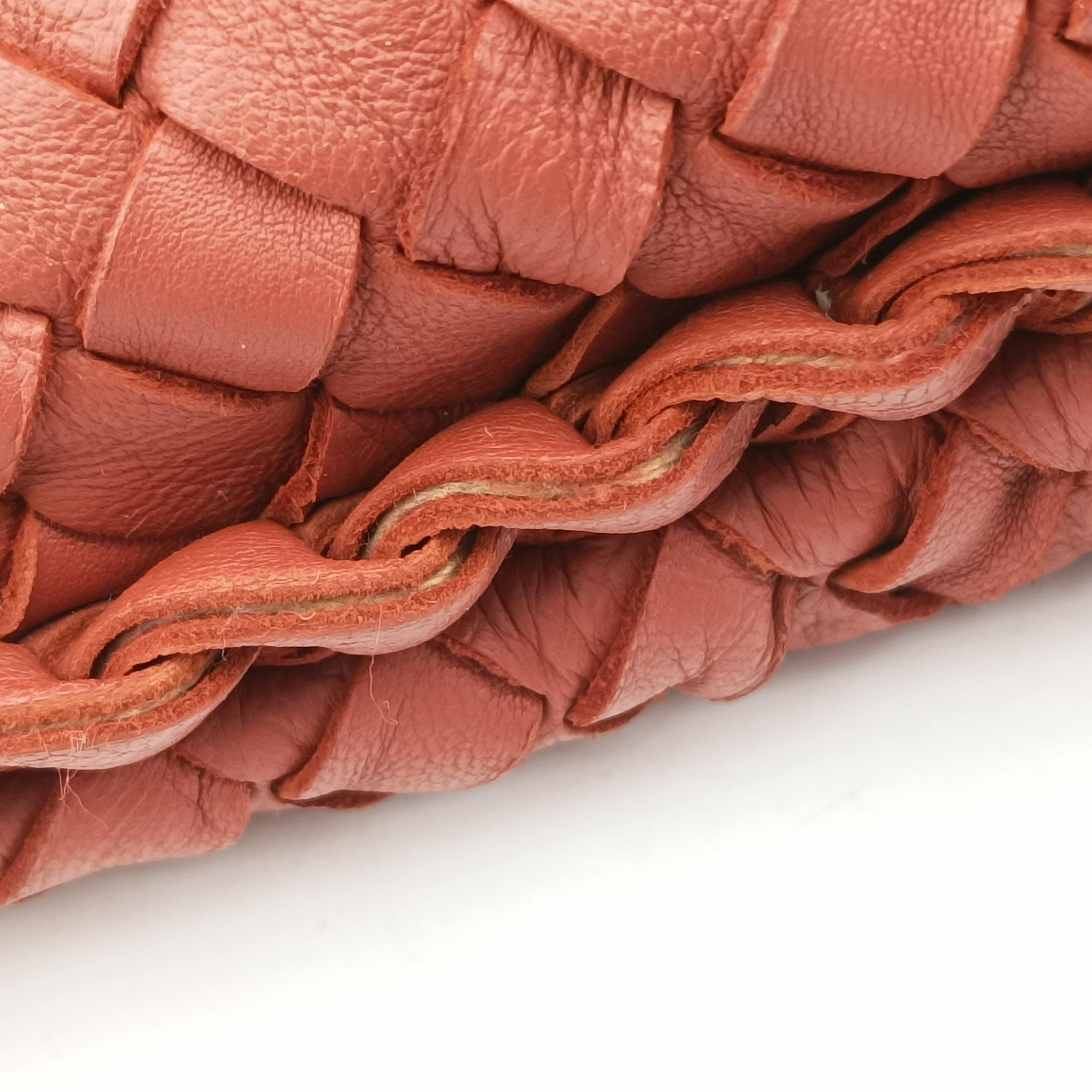 Intrecciato Brick Red lambskin 115654 V0016 6361 EPEV 2011 2525 Cイントレチャート ブリックレッド ラムスキン 115654 V0016 6361 EPEV 2011 2525 C