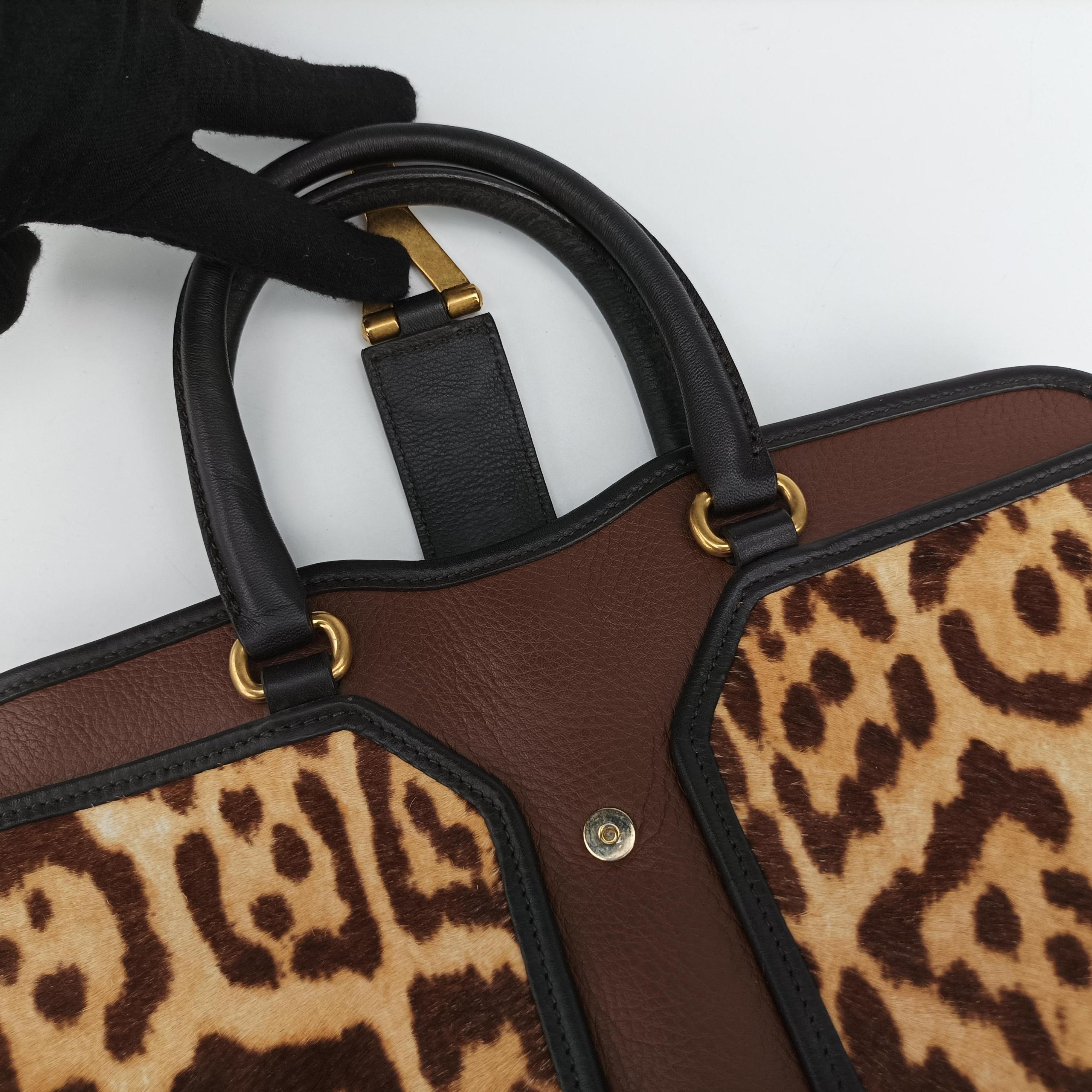 Cabas ChYc Mini Black×Brown×Multicolour Leather×ponyhair 297957 297957.527411カバスシックミニ ブラック×ブラウン×マルチカラー レザー×ハラコ 297957 297957.527411