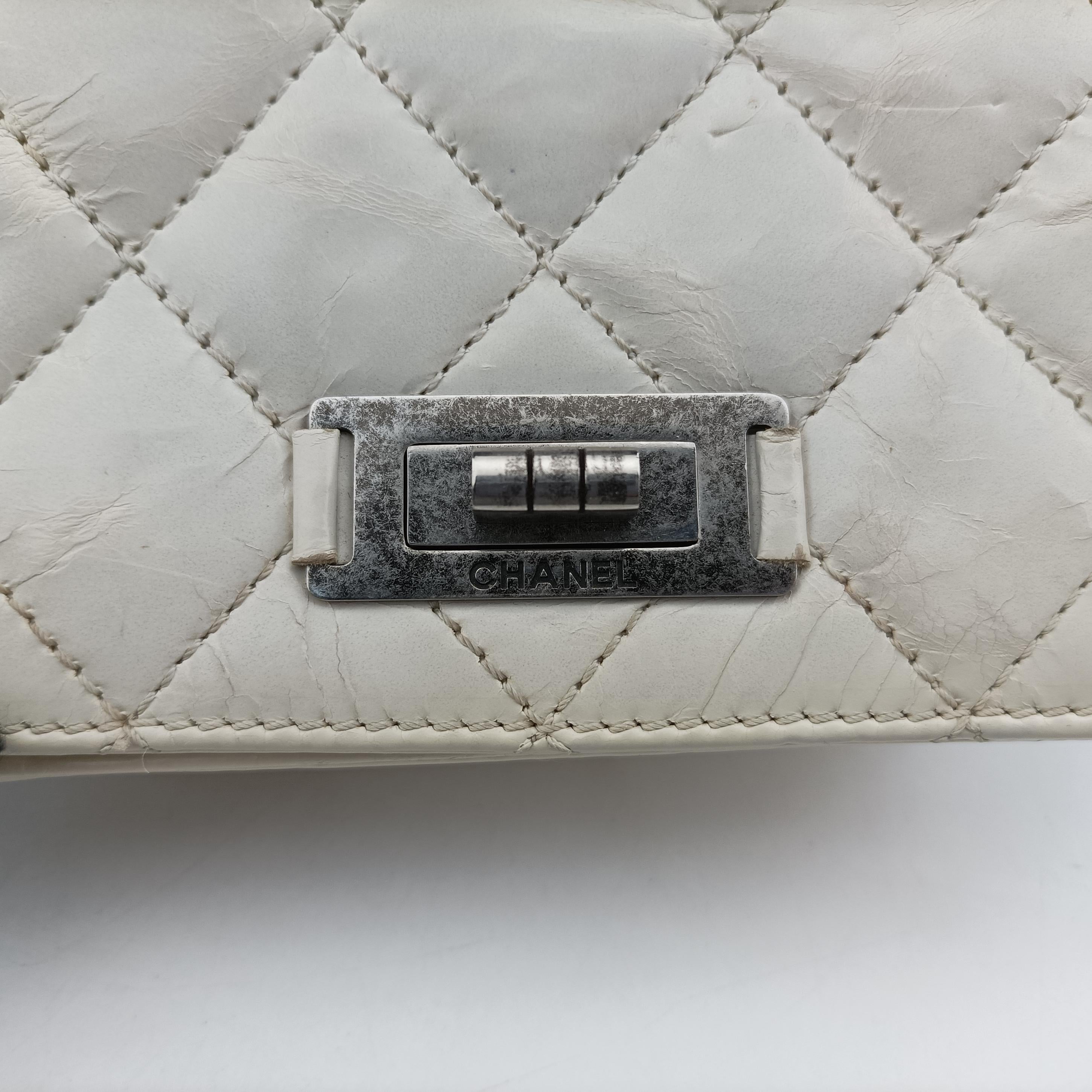 2.55 Rita Matelasse White Leather A66815 157571492.55マトラッセ ホワイト レザー A66815 15757149