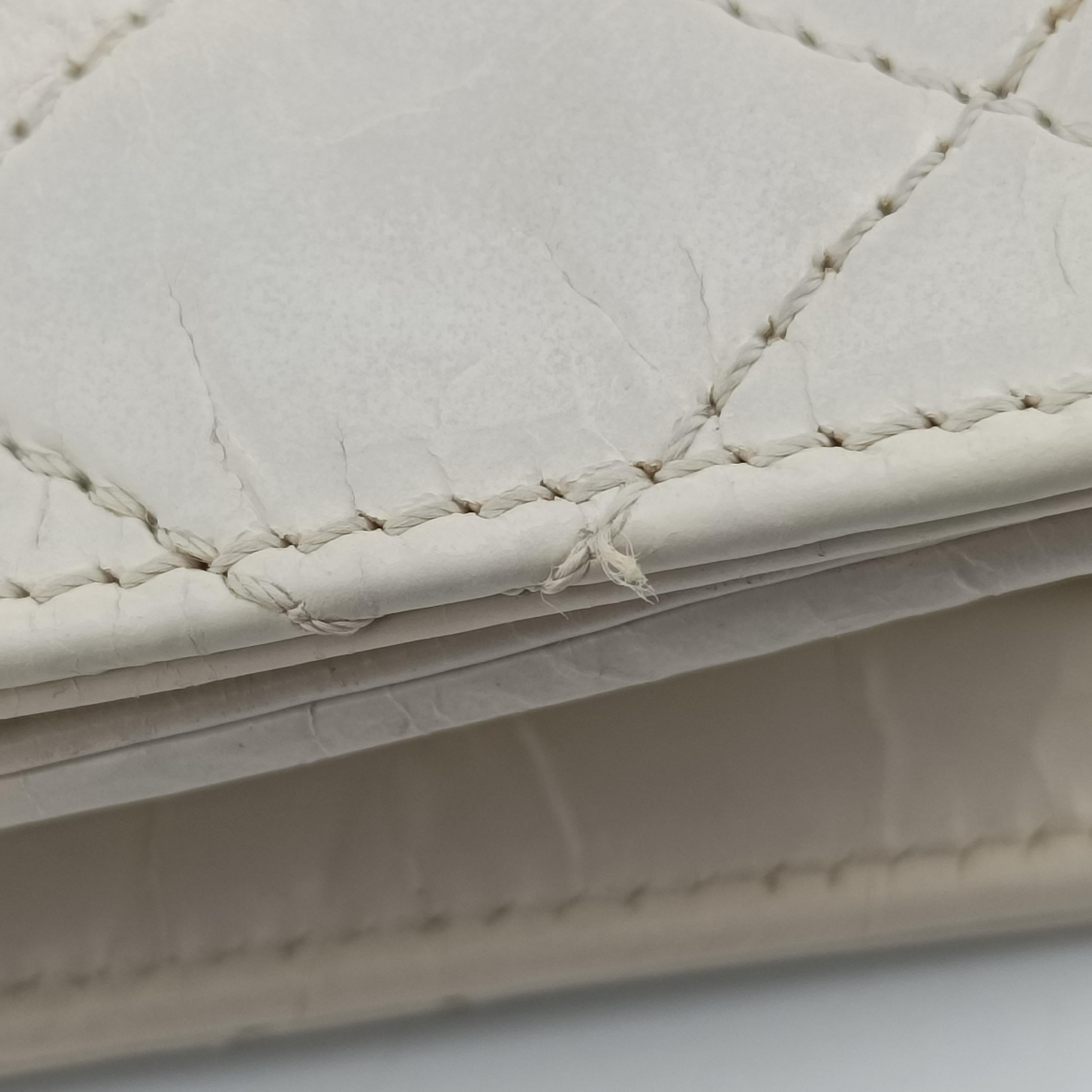 2.55 Rita Matelasse White Leather A66815 157571492.55マトラッセ ホワイト レザー A66815 15757149