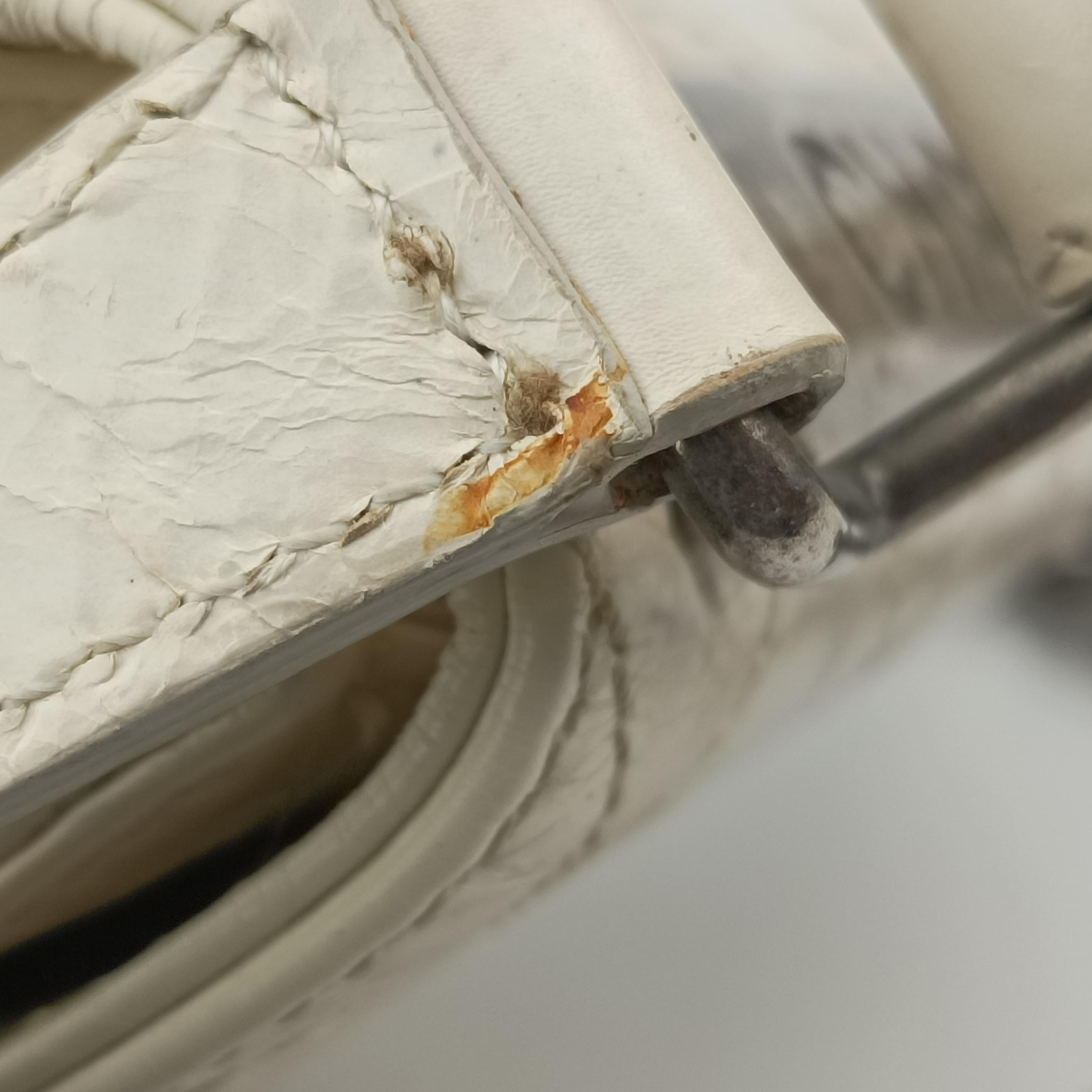 2.55 Rita Matelasse White Leather A66815 157571492.55マトラッセ ホワイト レザー A66815 15757149