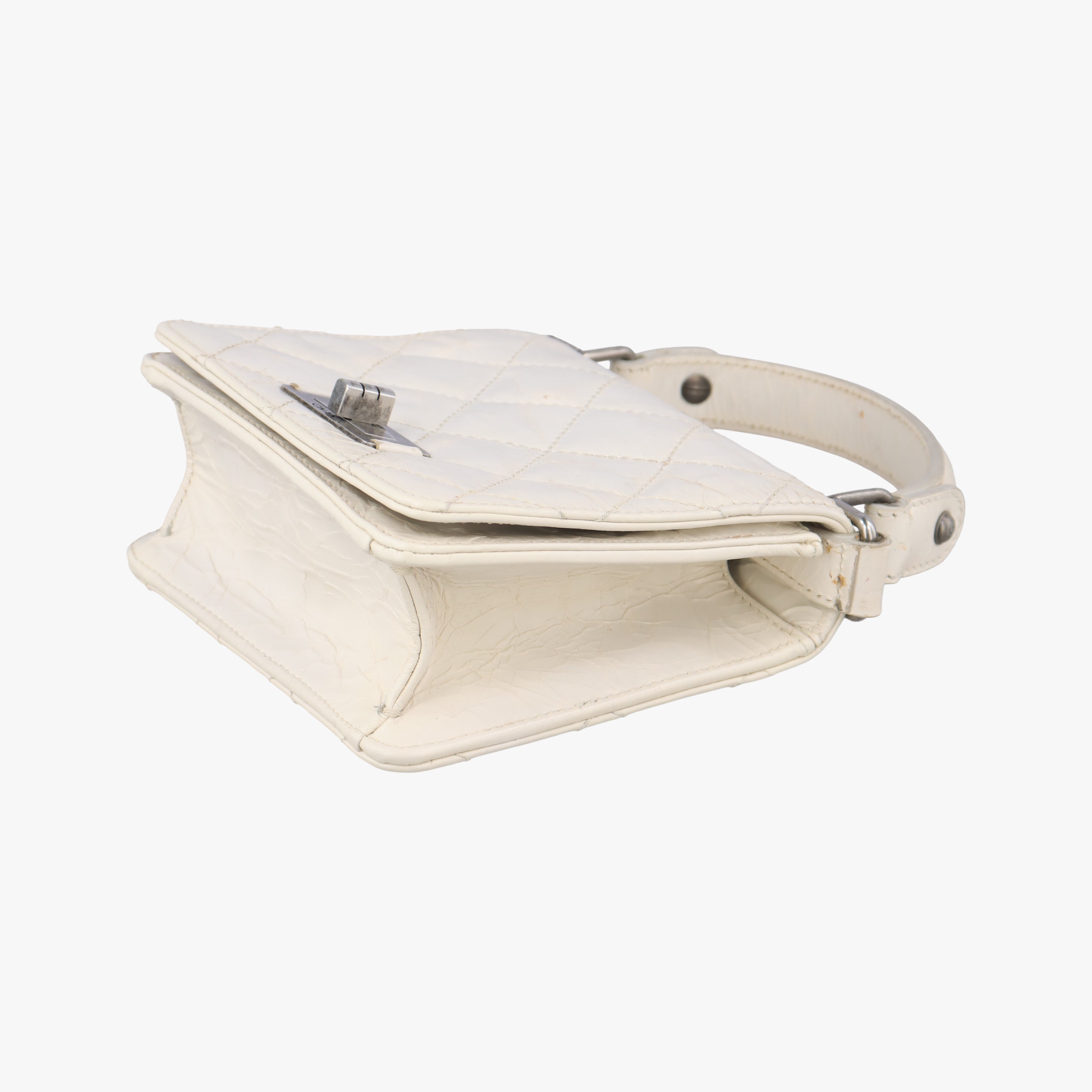 2.55 Rita Matelasse White Leather A66815 157571492.55マトラッセ ホワイト レザー A66815 15757149