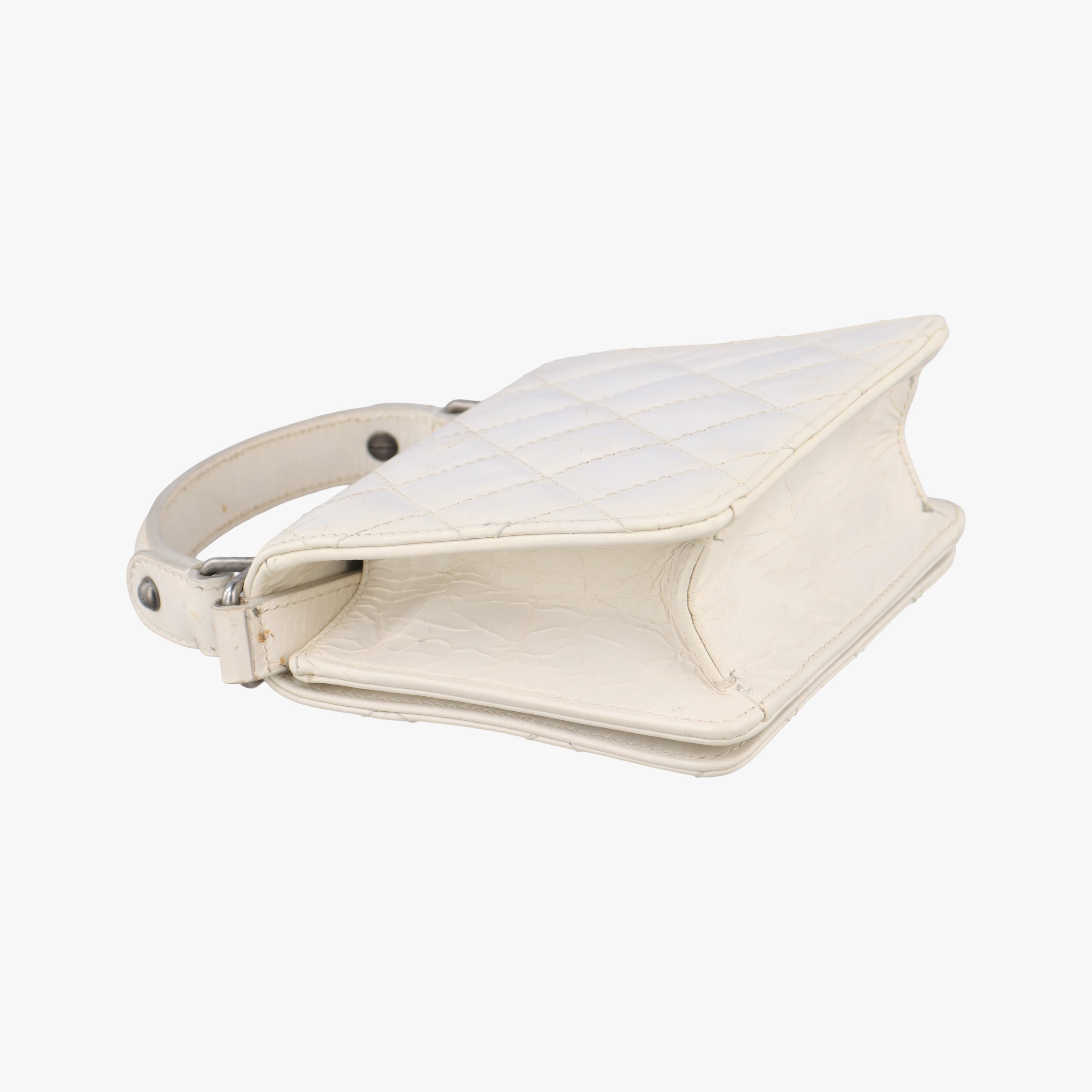 2.55 Rita Matelasse White Leather A66815 157571492.55マトラッセ ホワイト レザー A66815 15757149