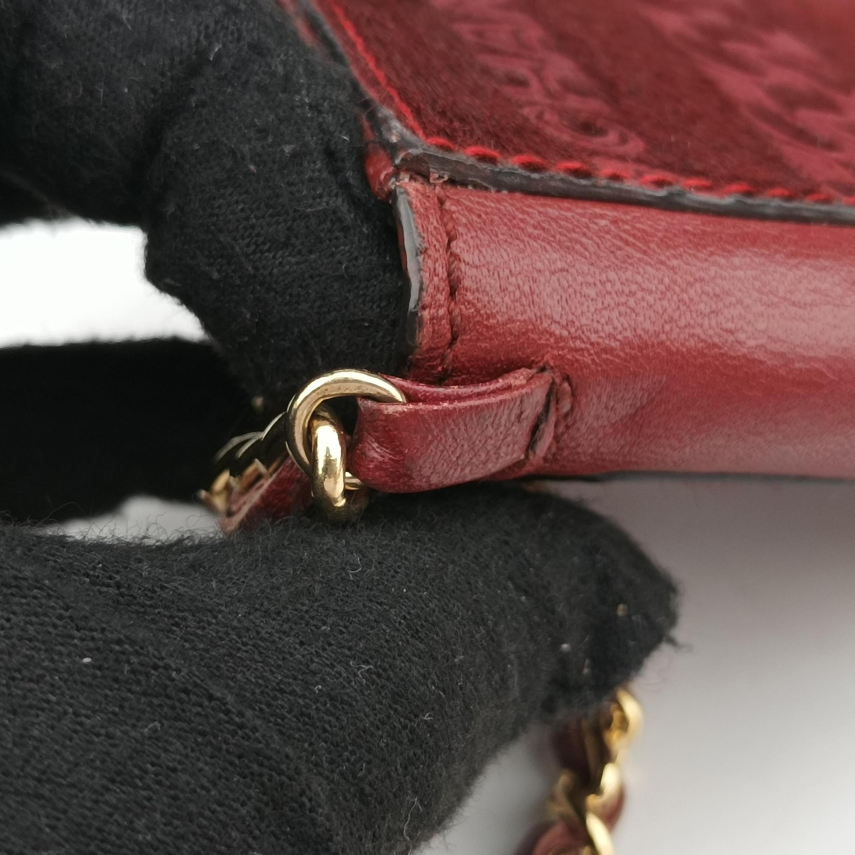 Coco Mark Cowhide Cigarette Case Red ponyhair× Leather A14204 6006518ココマーク カウハイド シガレットケース レッド ハラコ× レザー A14204 6006518