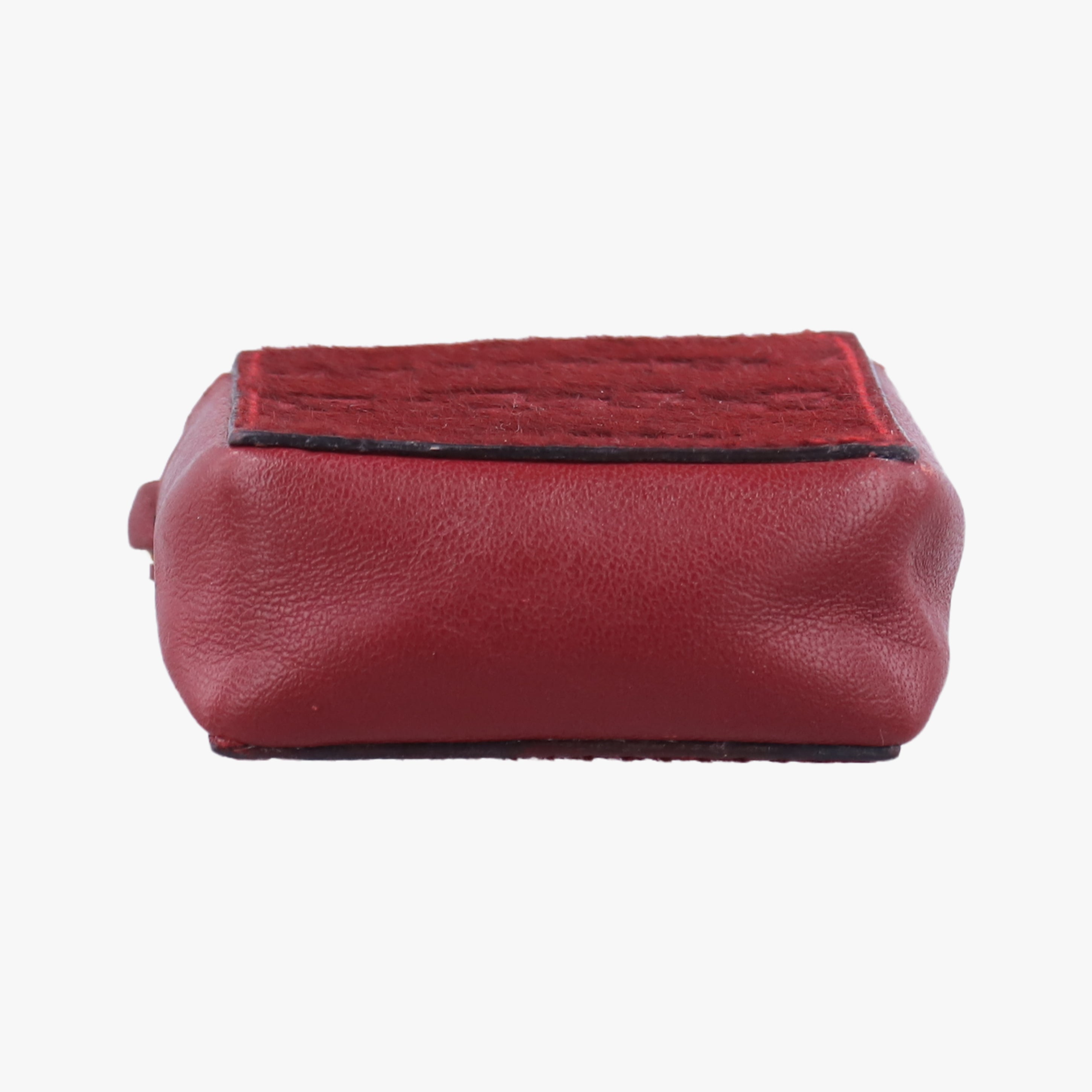 Coco Mark Cowhide Cigarette Case Red ponyhair× Leather A14204 6006518ココマーク カウハイド シガレットケース レッド ハラコ× レザー A14204 6006518