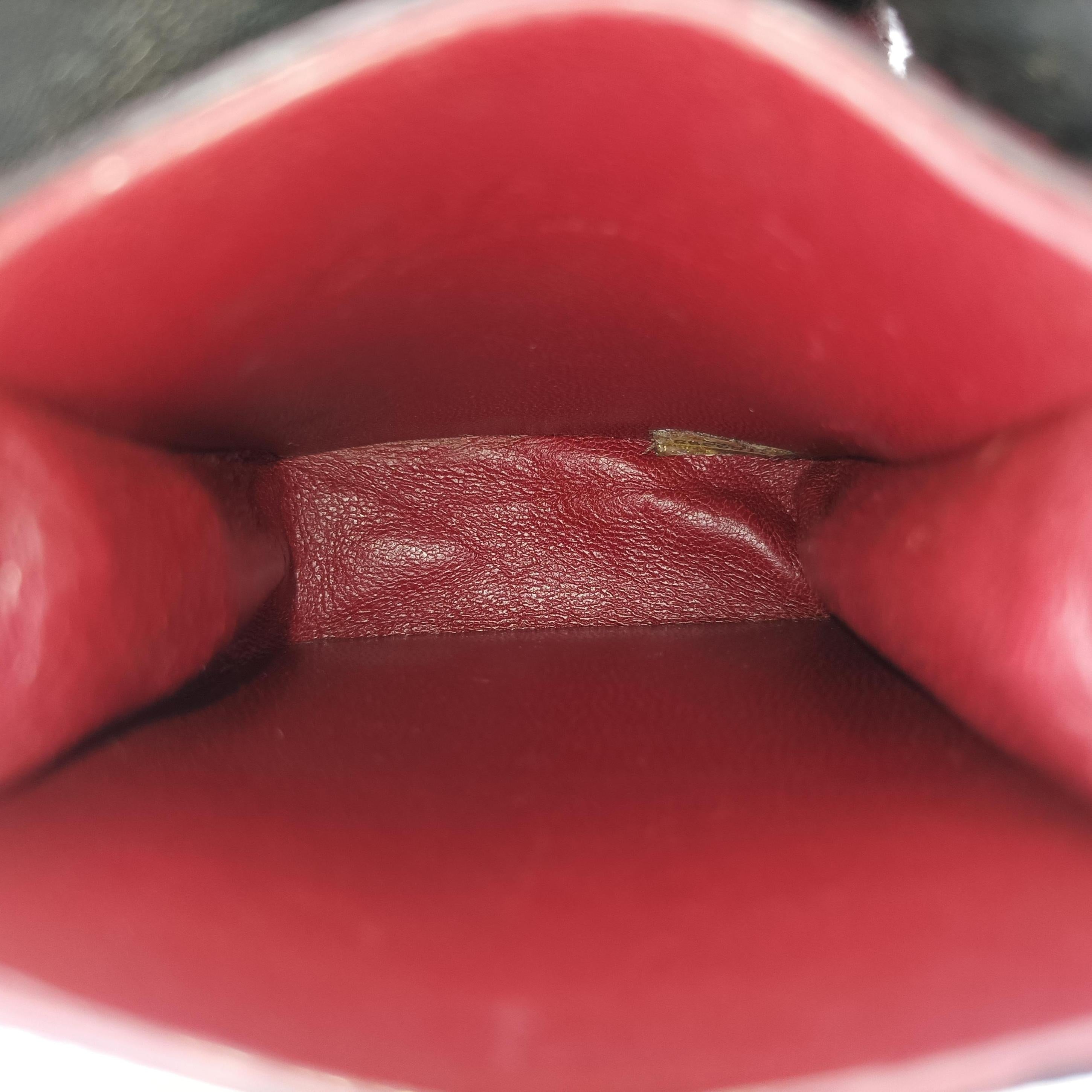 Coco Mark Cowhide Cigarette Case Red ponyhair× Leather A14204 6006518ココマーク カウハイド シガレットケース レッド ハラコ× レザー A14204 6006518