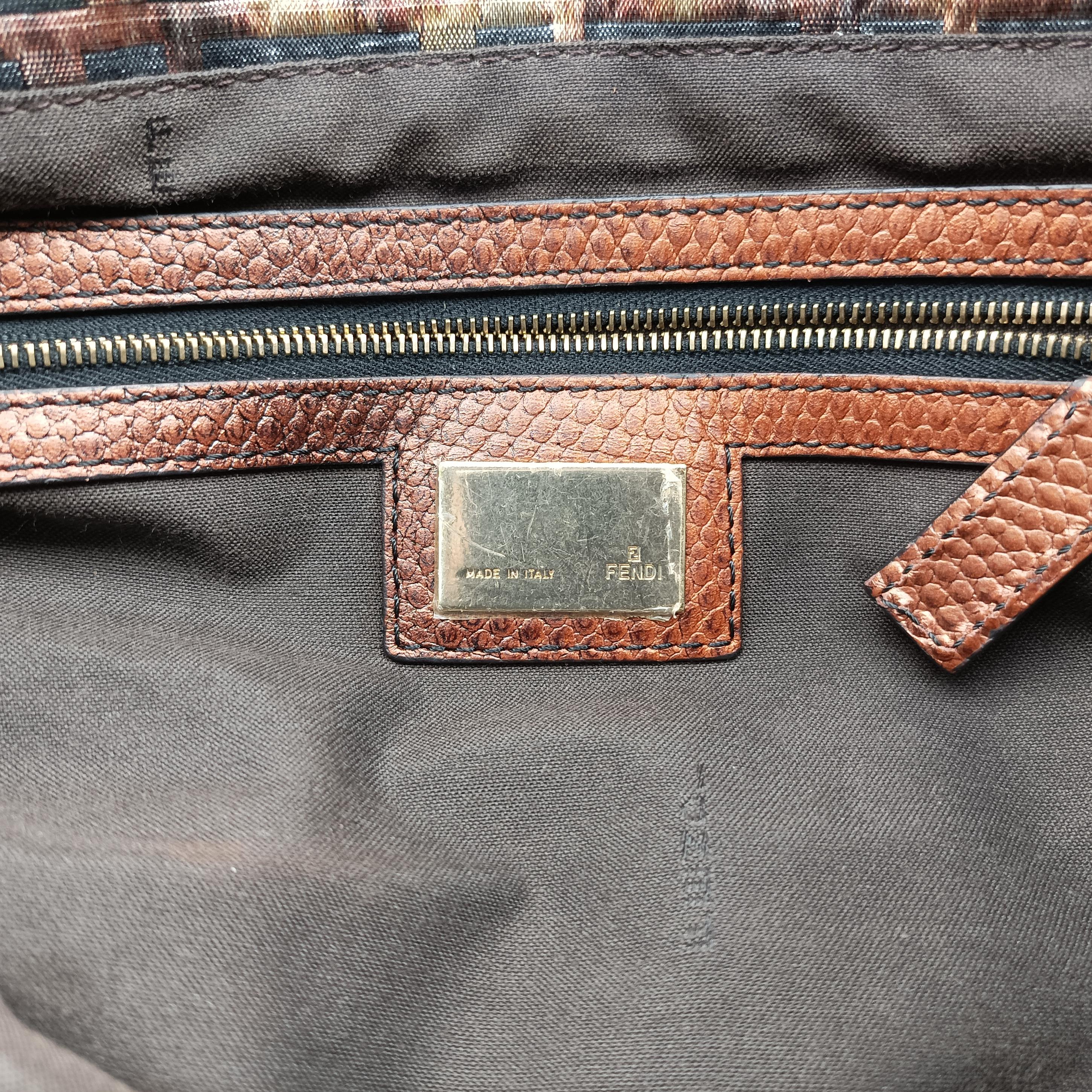 Chef Perforated Charm Zucca Print Brown fabric 8BR436 2373-8BR436-ZMD-089ズッカ プリント シェフパフォーレートチャーム ブラウン ジャガード 8BR436 2373-8BR436-ZMD-089