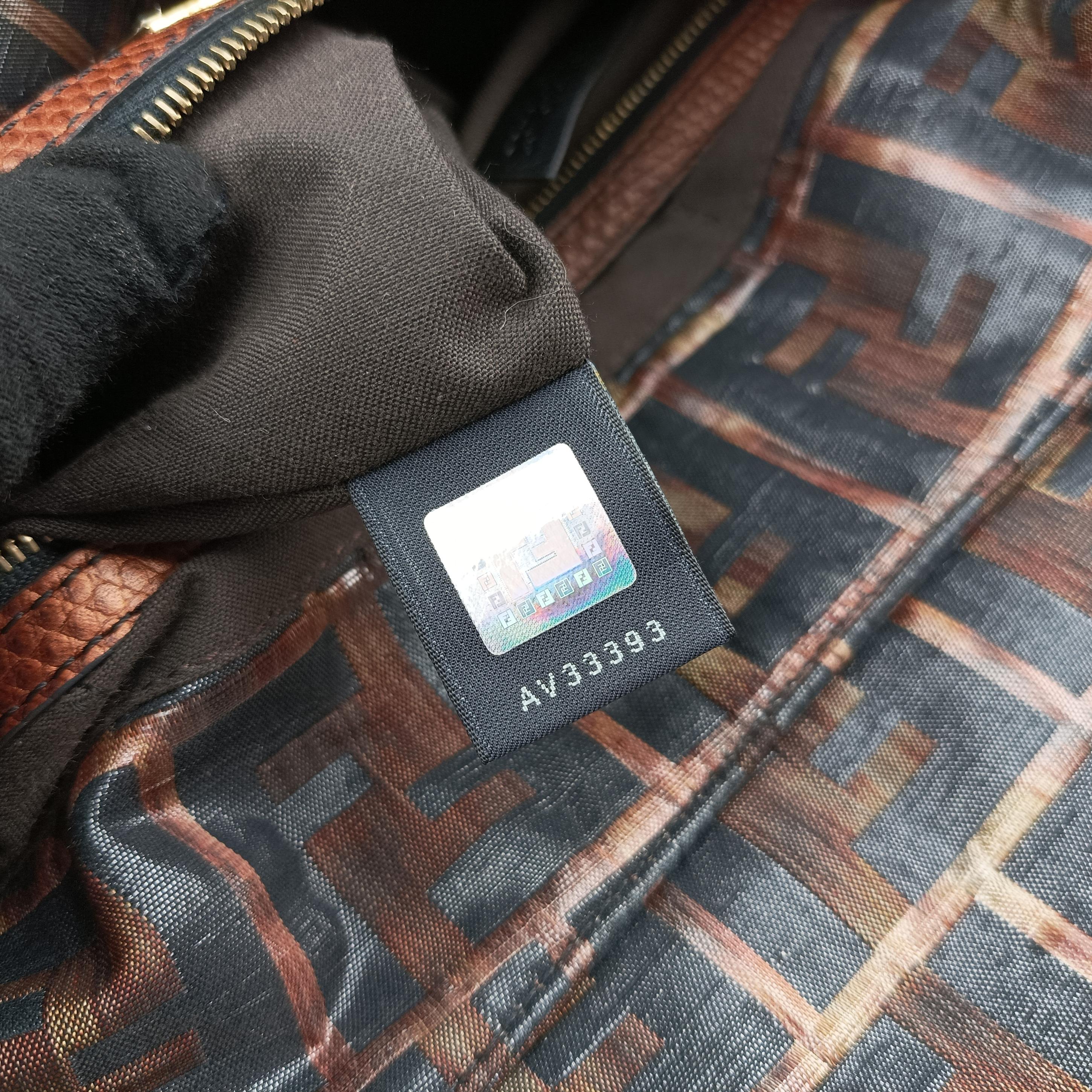 Chef Perforated Charm Zucca Print Brown fabric 8BR436 2373-8BR436-ZMD-089ズッカ プリント シェフパフォーレートチャーム ブラウン ジャガード 8BR436 2373-8BR436-ZMD-089